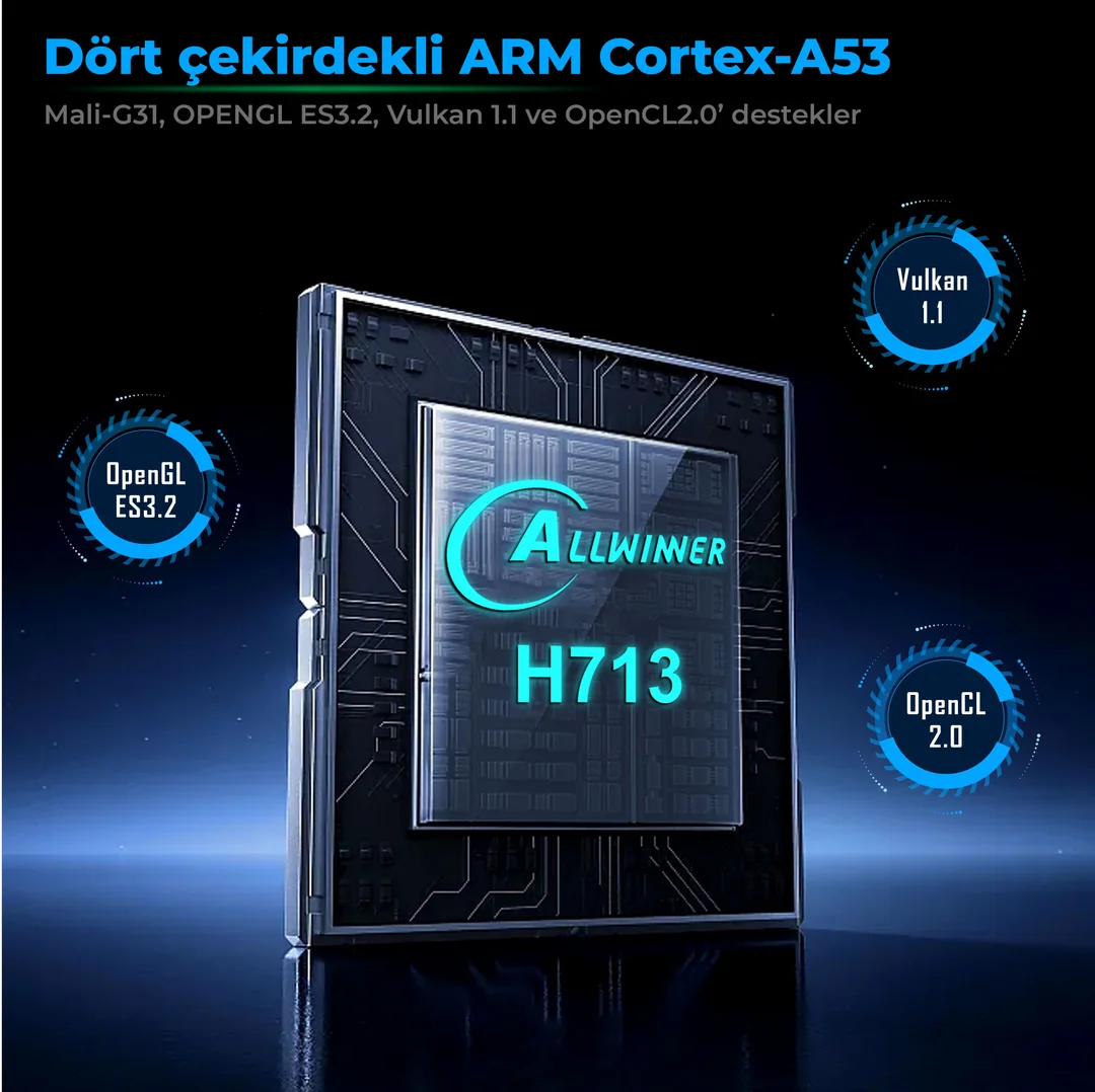 HY320 LED WIFI Android Projeksiyon Cihazı