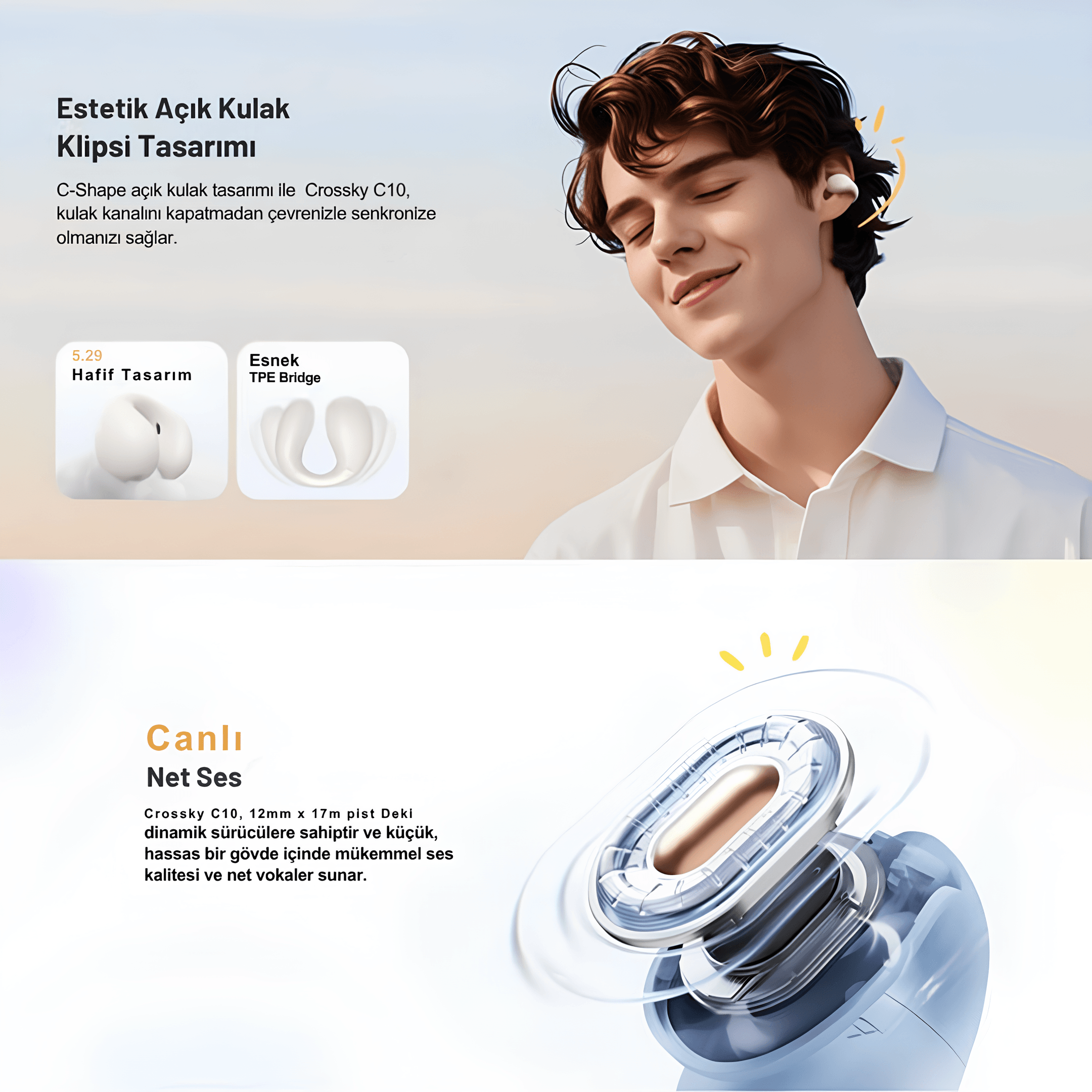 C10 Crossky Bluetooth Kulaklık