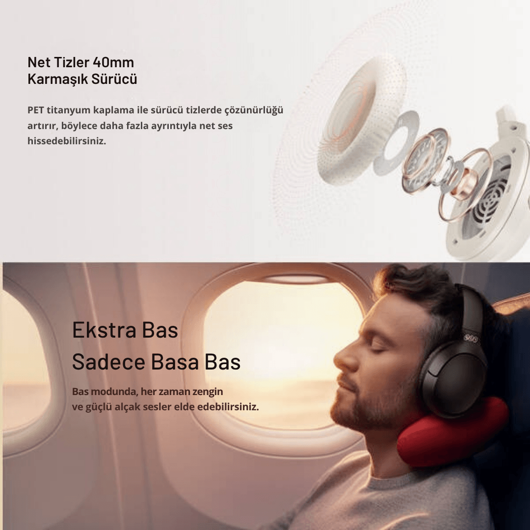 H2 PRO Kulak Üstü Bluetooth Kulaklık