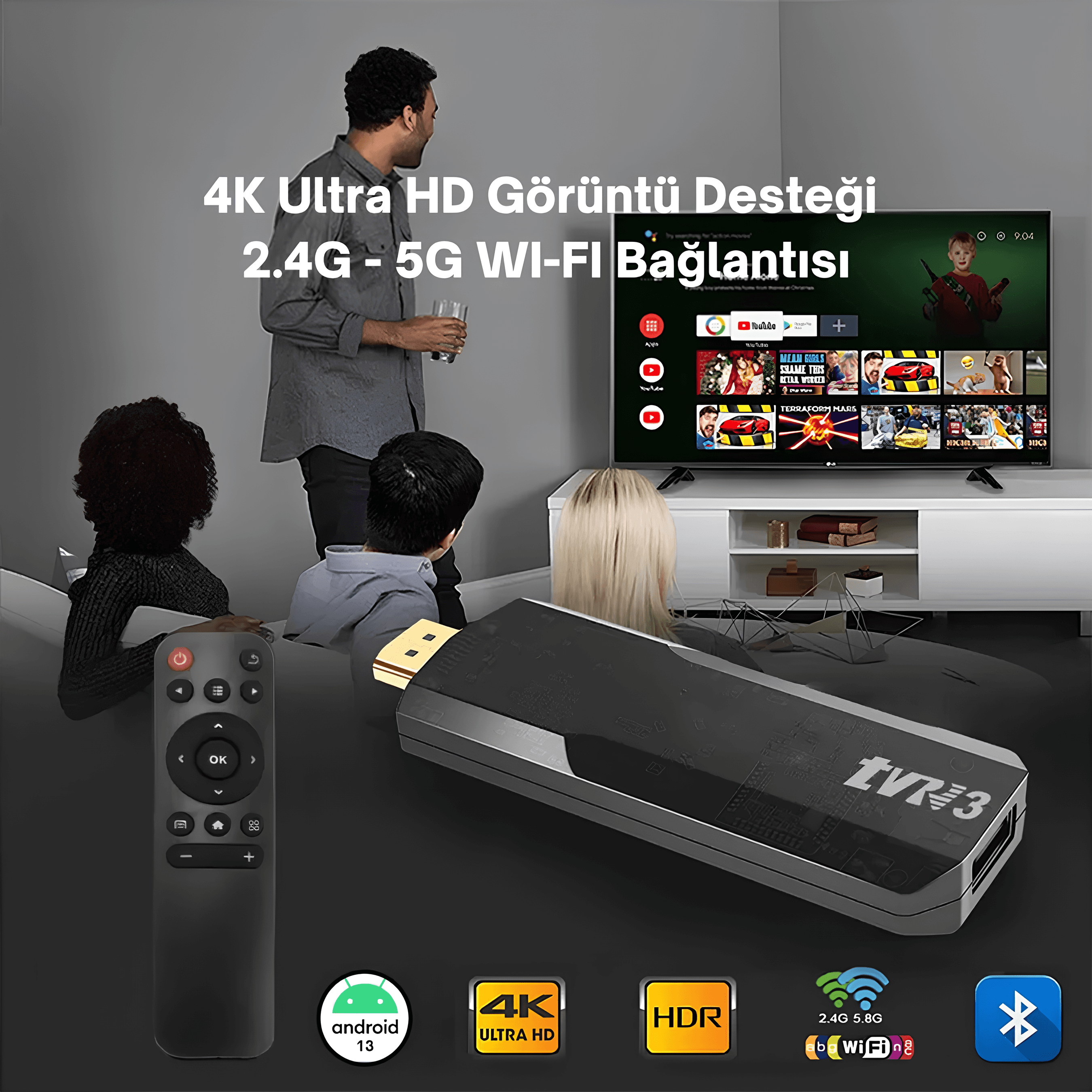 TVR3 Android TV Dönüştürücü 
