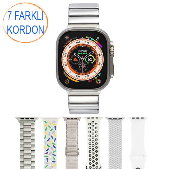 Watch 8 Sport Edition ( 7 Kordonlu ) Akıllı Saat