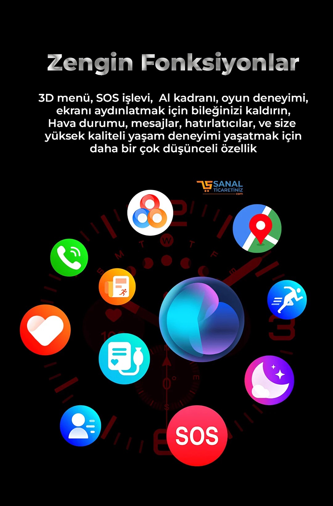Watch Premium Ultra Akıllı Saat