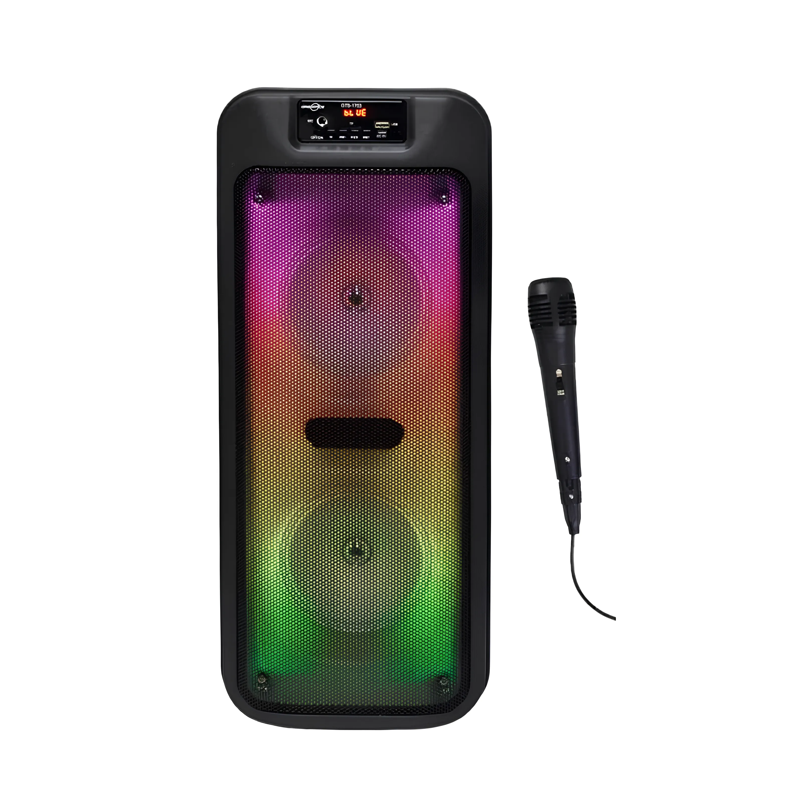 Mikrofonlu RGB Bluetooth Speaker 6.5X2 Gel-Al
