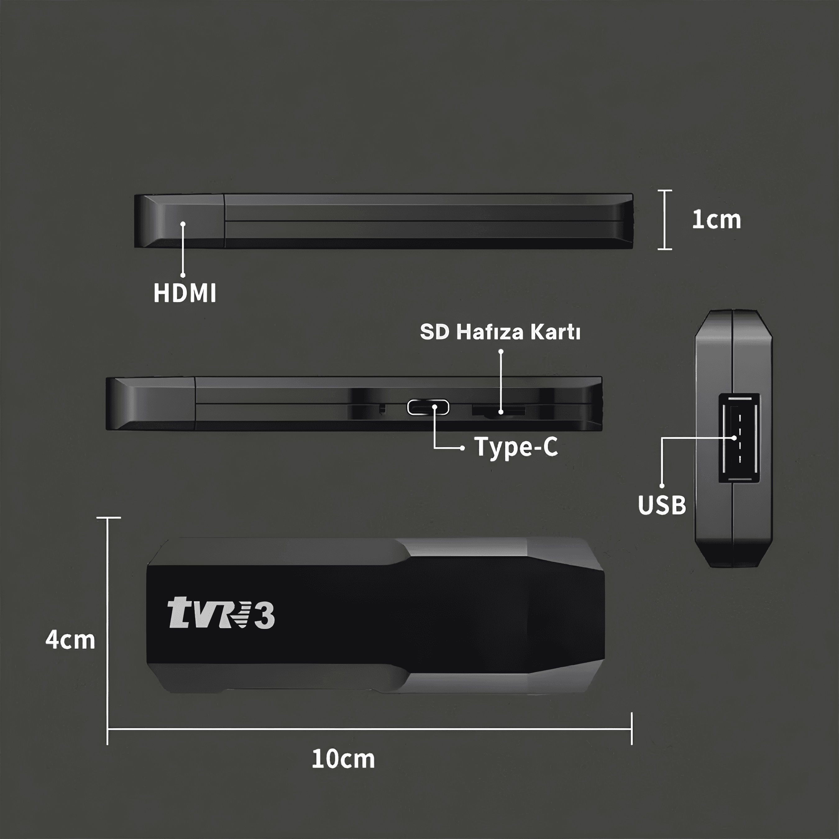 TVR3 Android TV Dönüştürücü 