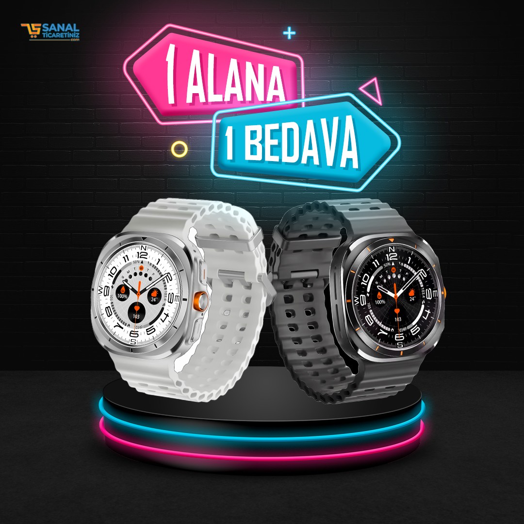 2 Adet Watch S7 Ultra Akıllı Saat