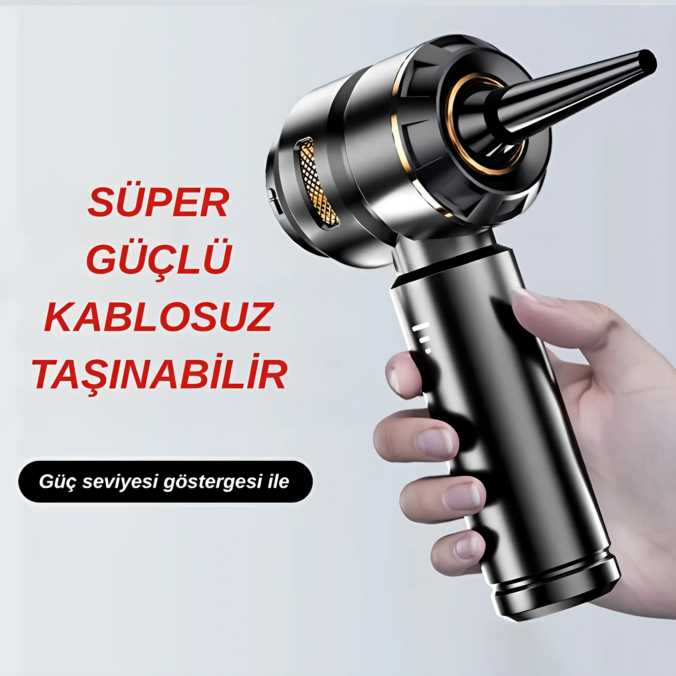 Üflemeli Kablosuz Elektrikli Süpürge