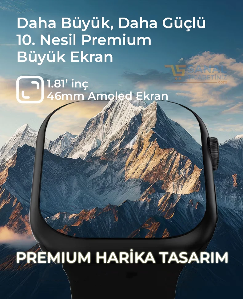 Watch 10 Series Akıllı Saat