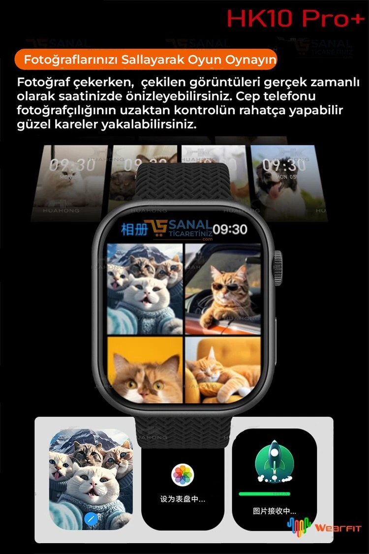 Watch 10 HK Pro Max Akıllı Saat (Yeni Sürüm)