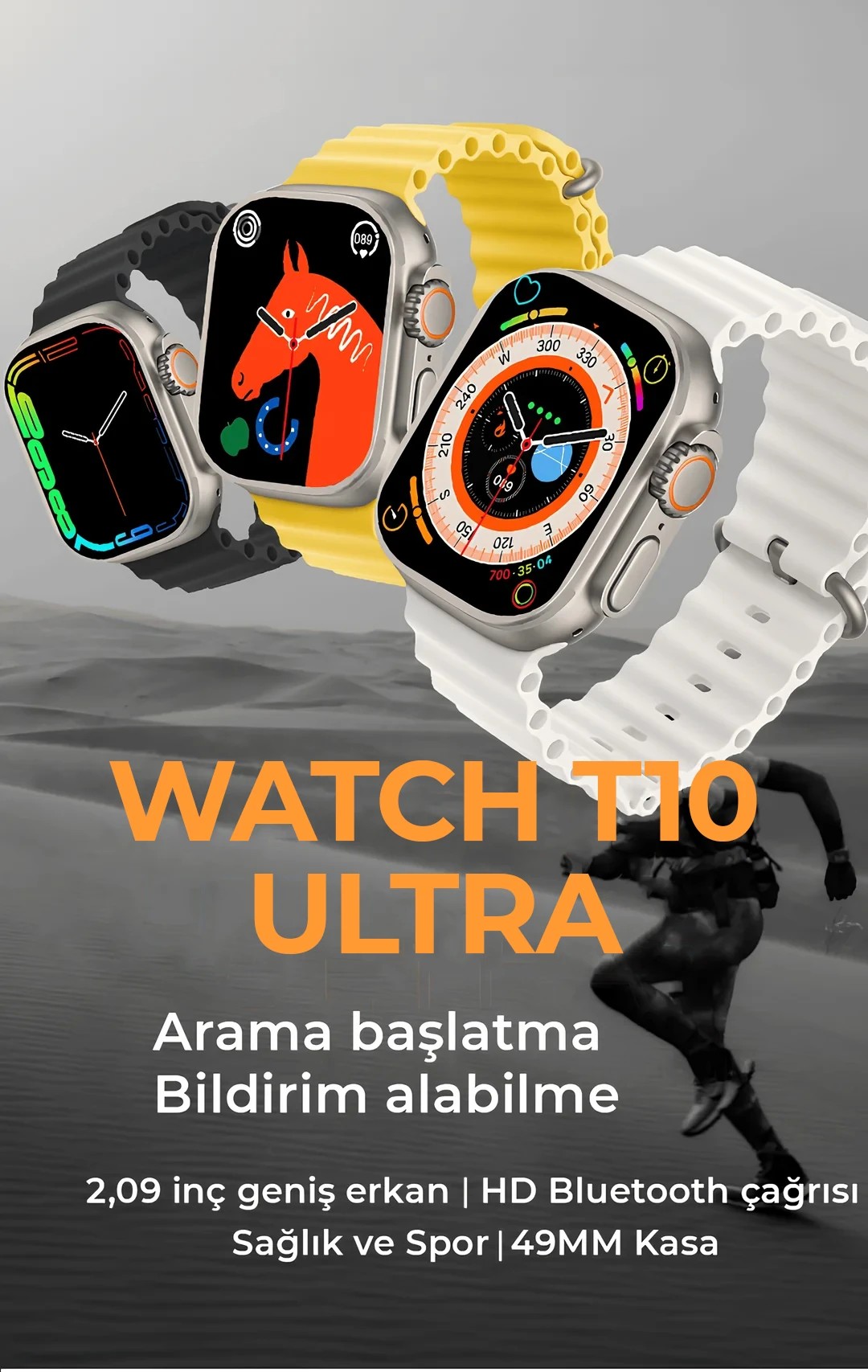 Watch T10 Ultra Akıllı Saat 