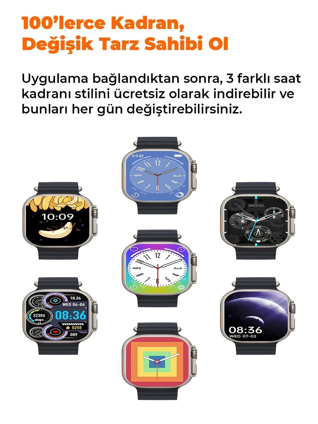 Watch T10 Ultra Akıllı Saat 