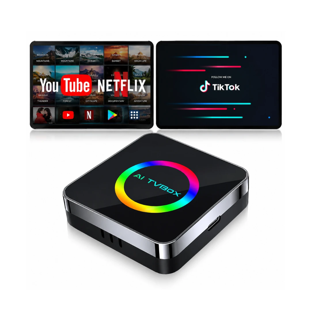 CarPlay AI BOX Android GPS「CARPLAY9AI.A」 Yeni Nesil Araç CarPlay ve Android Auto AI Box | 4GB+64GB Android 14 |