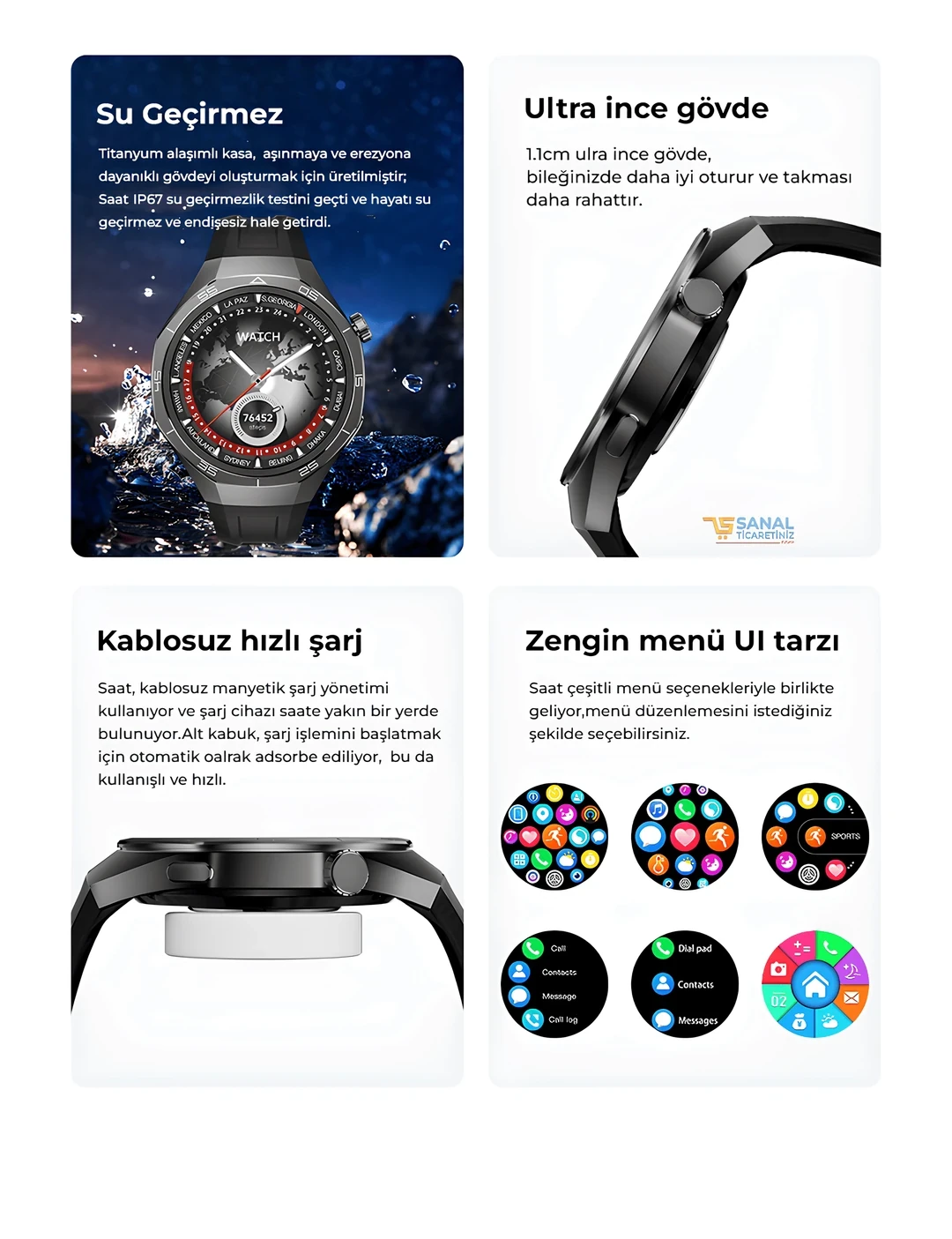 Watch G5 Pro Akıllı Saat