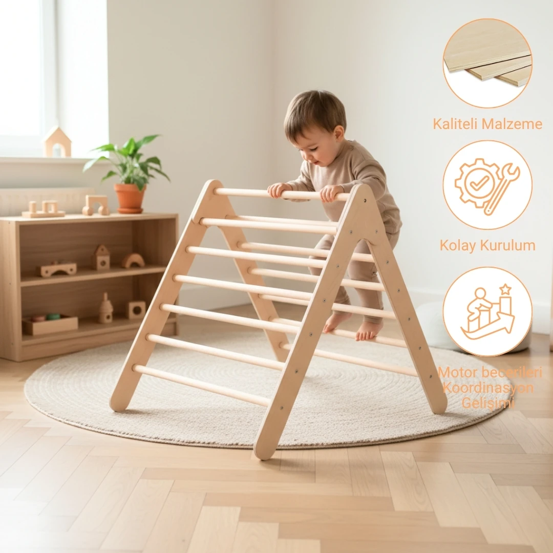 Montessori Pikler Üçgeni  - Klasik