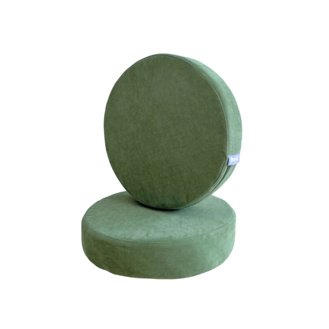 2'li Yuvarlak Minder - Haki