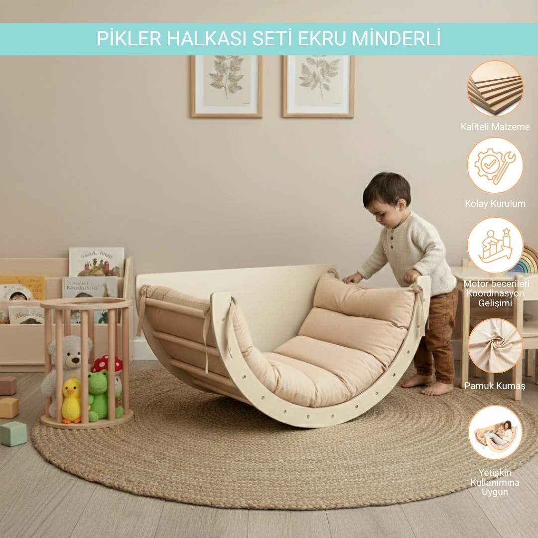 Montessori Pikler Halkası Seti