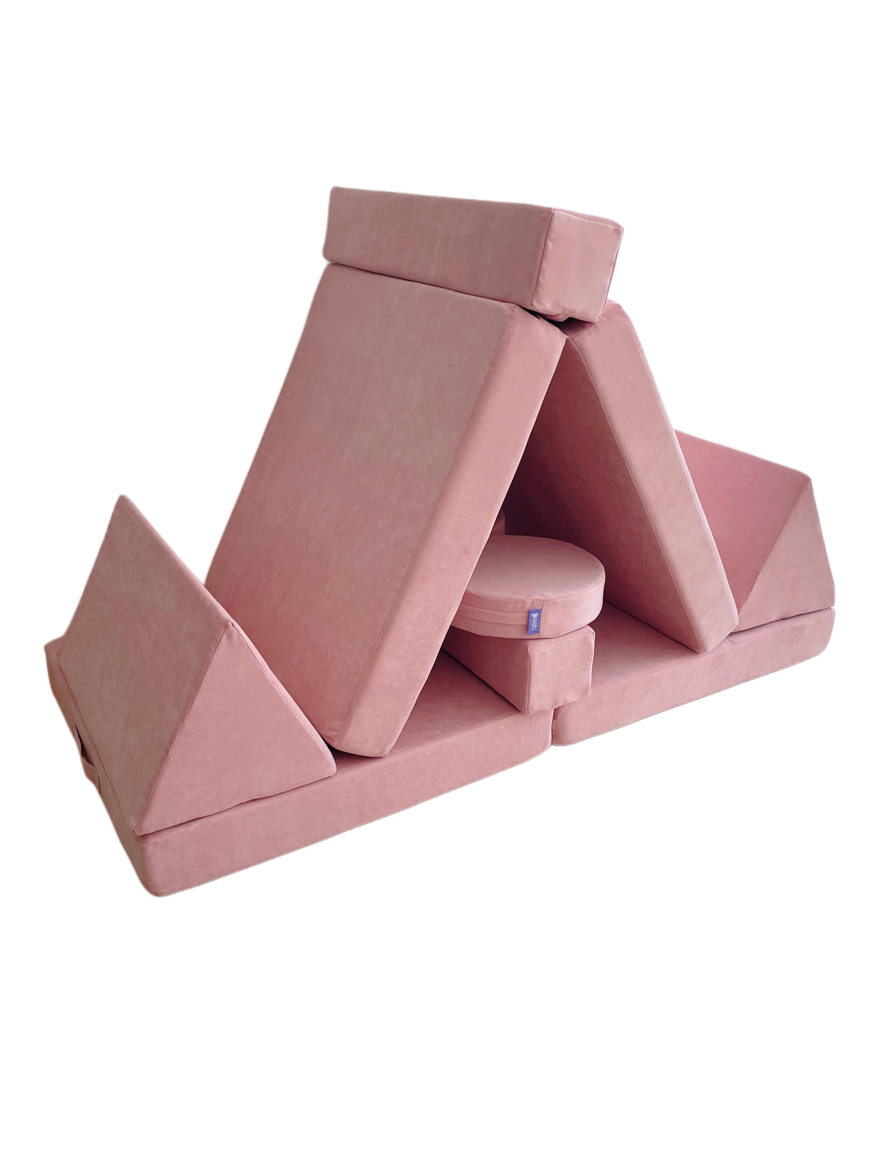 Pembe Oyun Minderi Takımı