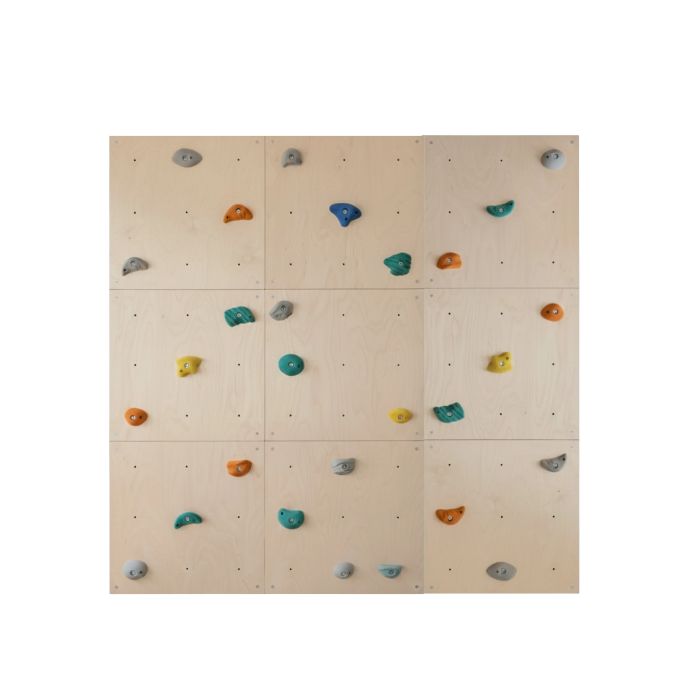 Ahşap Tırmanma Duvarı - 180x180