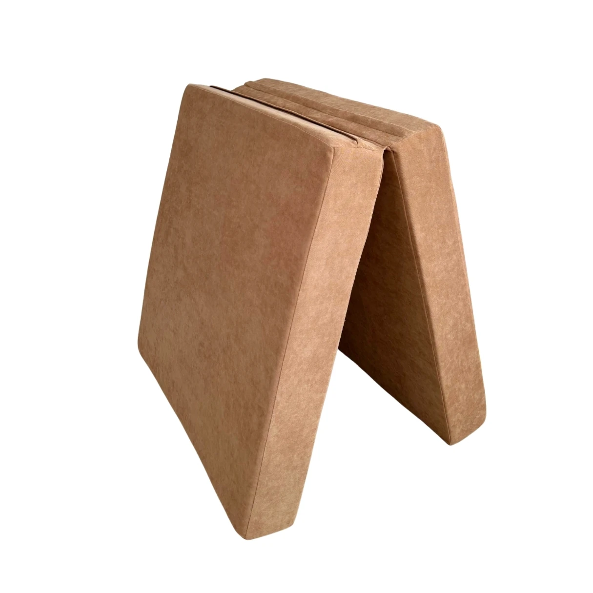 Birleşik 2'li Kare Minder - Kahverengi