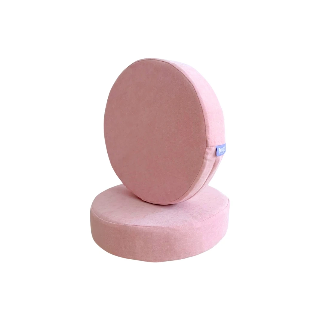 2'li Yuvarlak Minder - Pembe