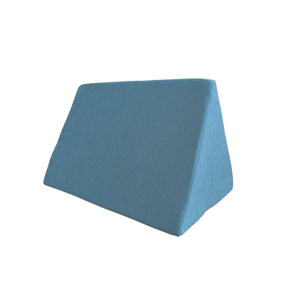 Üçgen Minder - Mavi