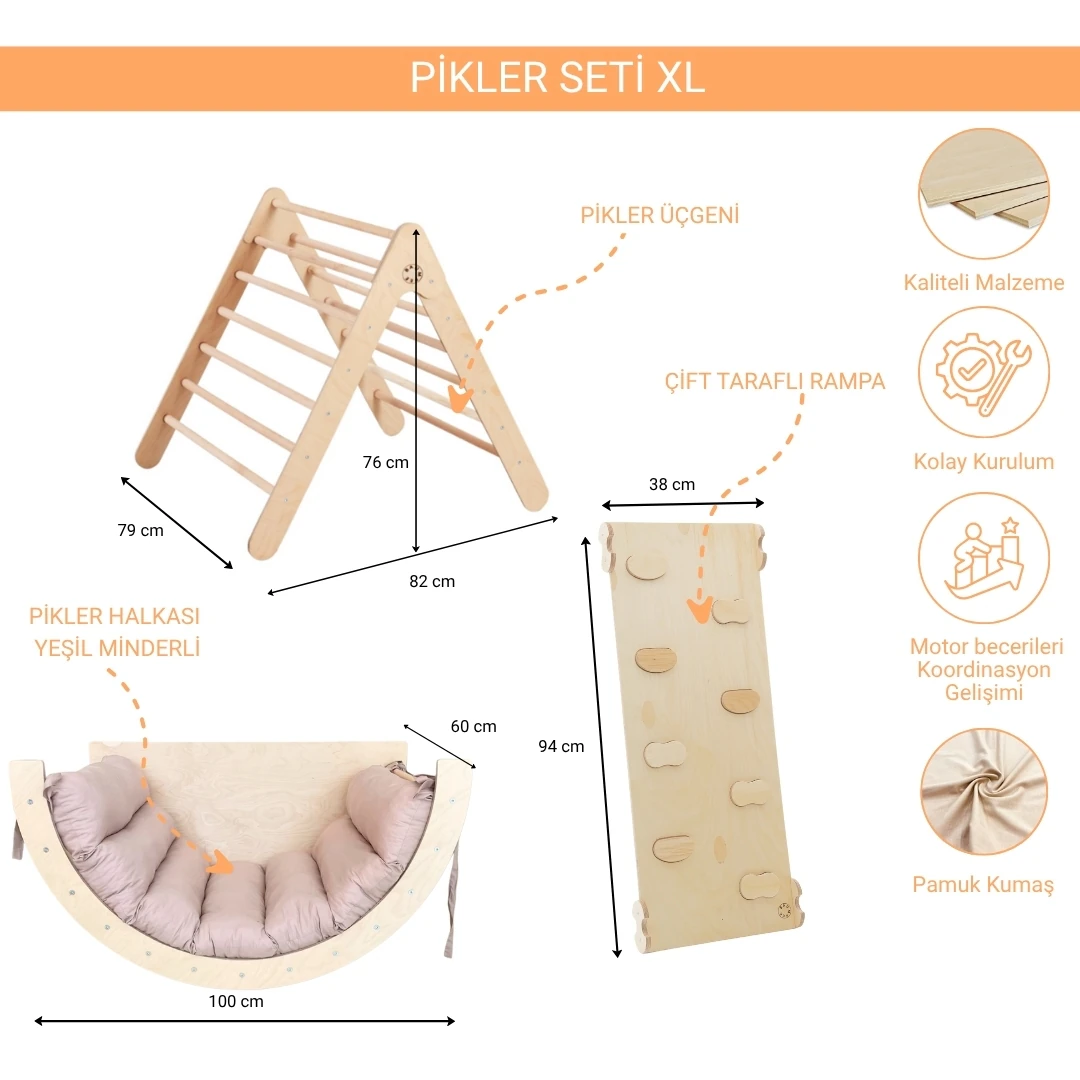 Montessori Pikler Seti 2
