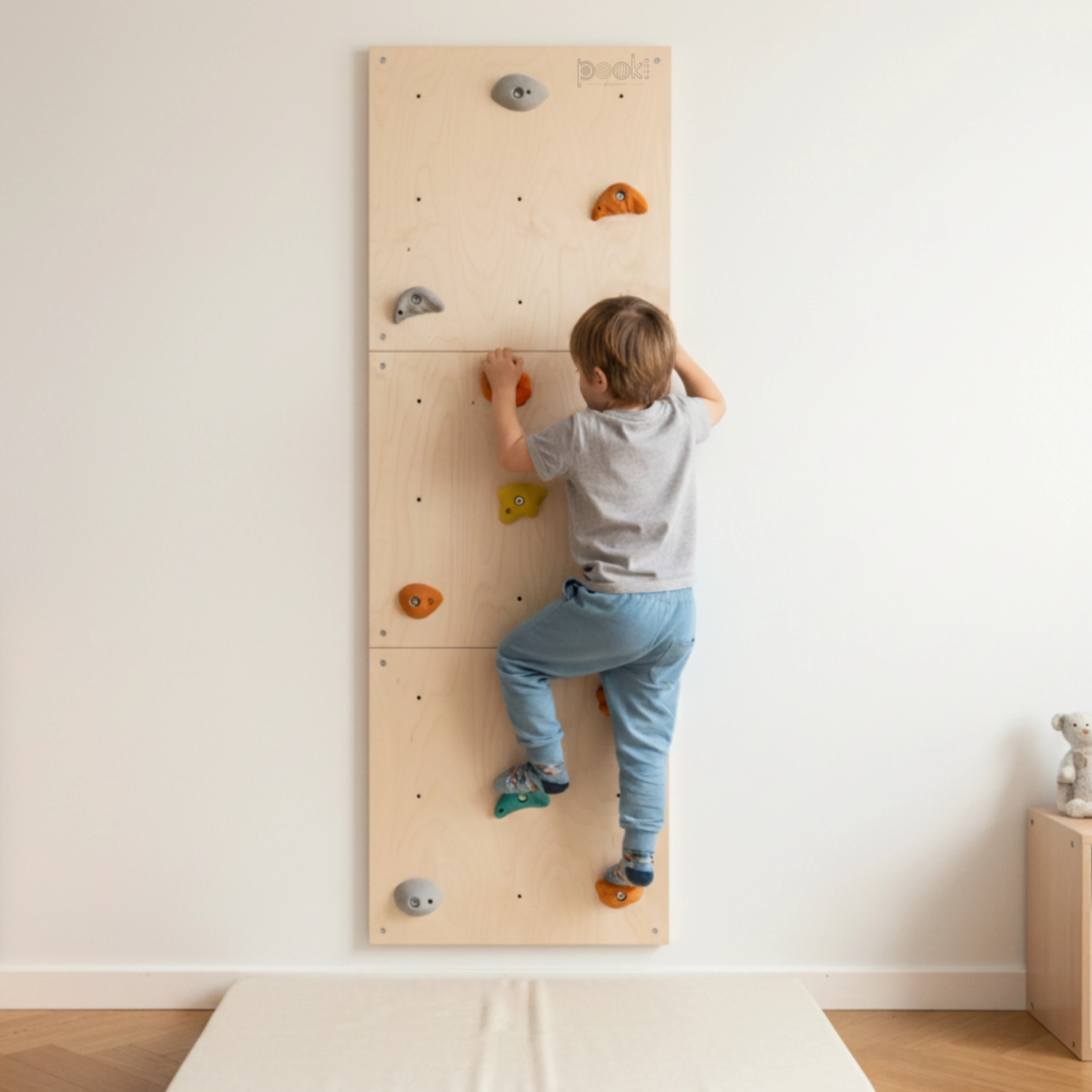 Ahşap Tırmanma Duvarı