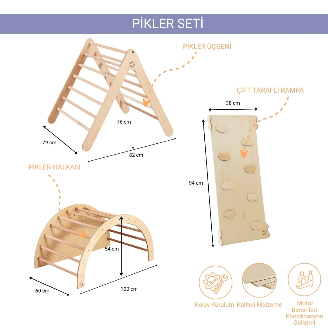 Montessori Pikler Seti 1