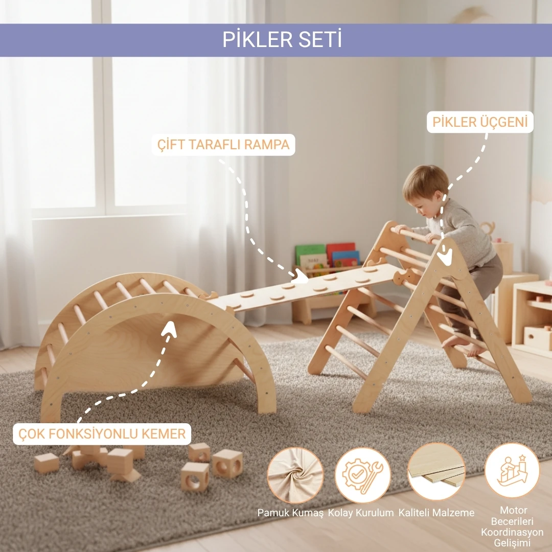 Montessori Pikler Seti 1