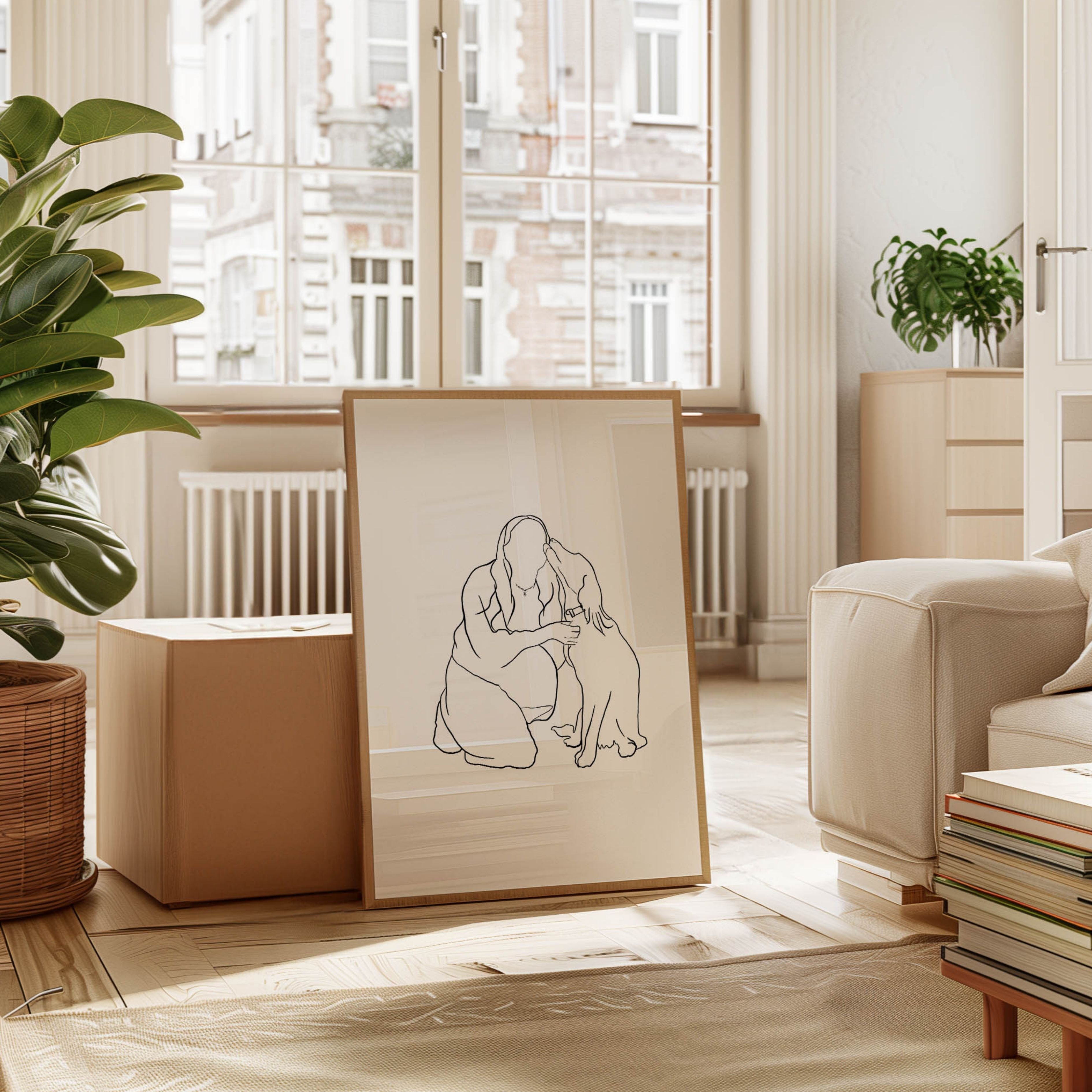 Line İnsan & Hayvan Portresi x LIMITED EDITION