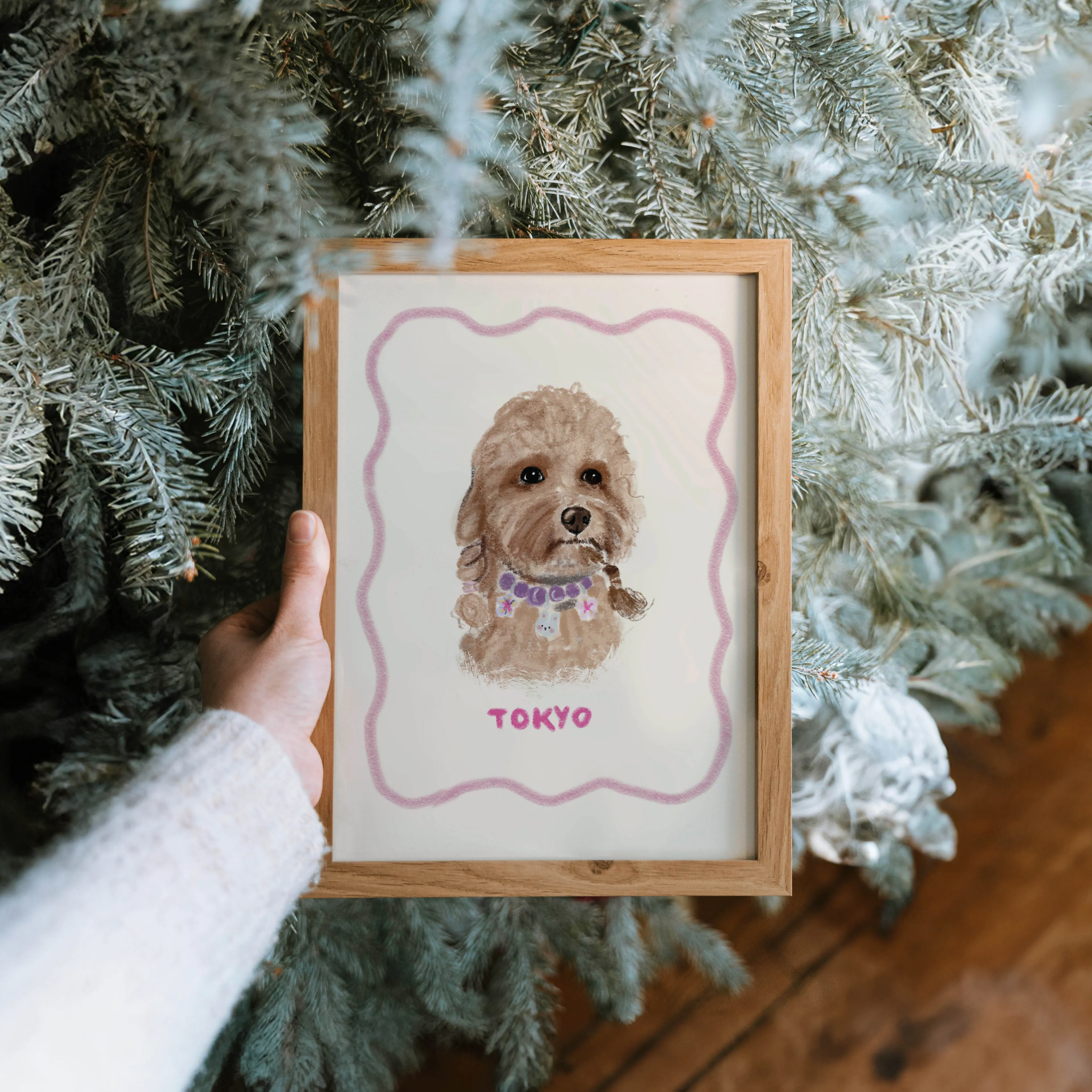 Funky Hayvan Portresi - Kıvrımlı