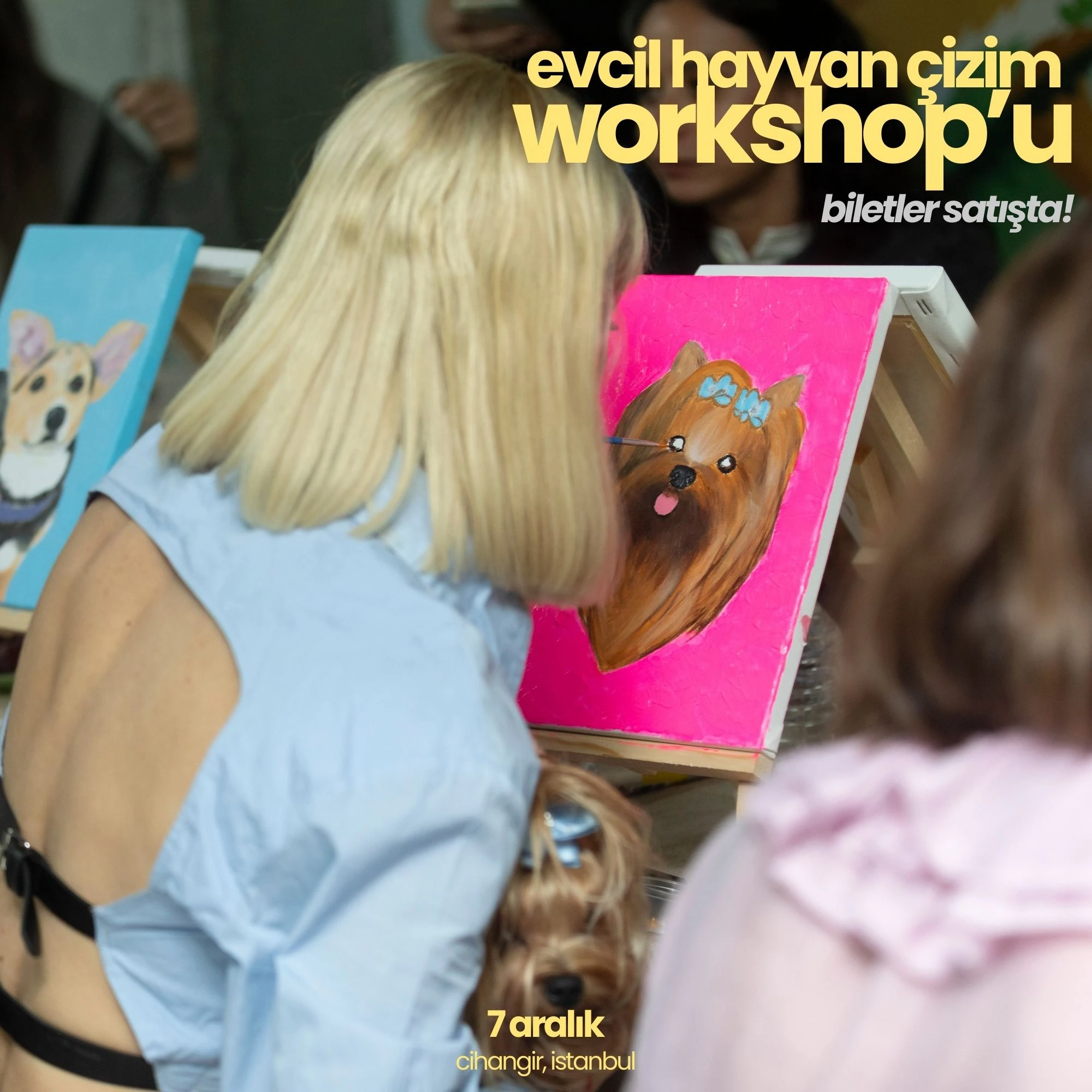 Art & Soul, Evcil Hayvan Çizim Workshop Bileti