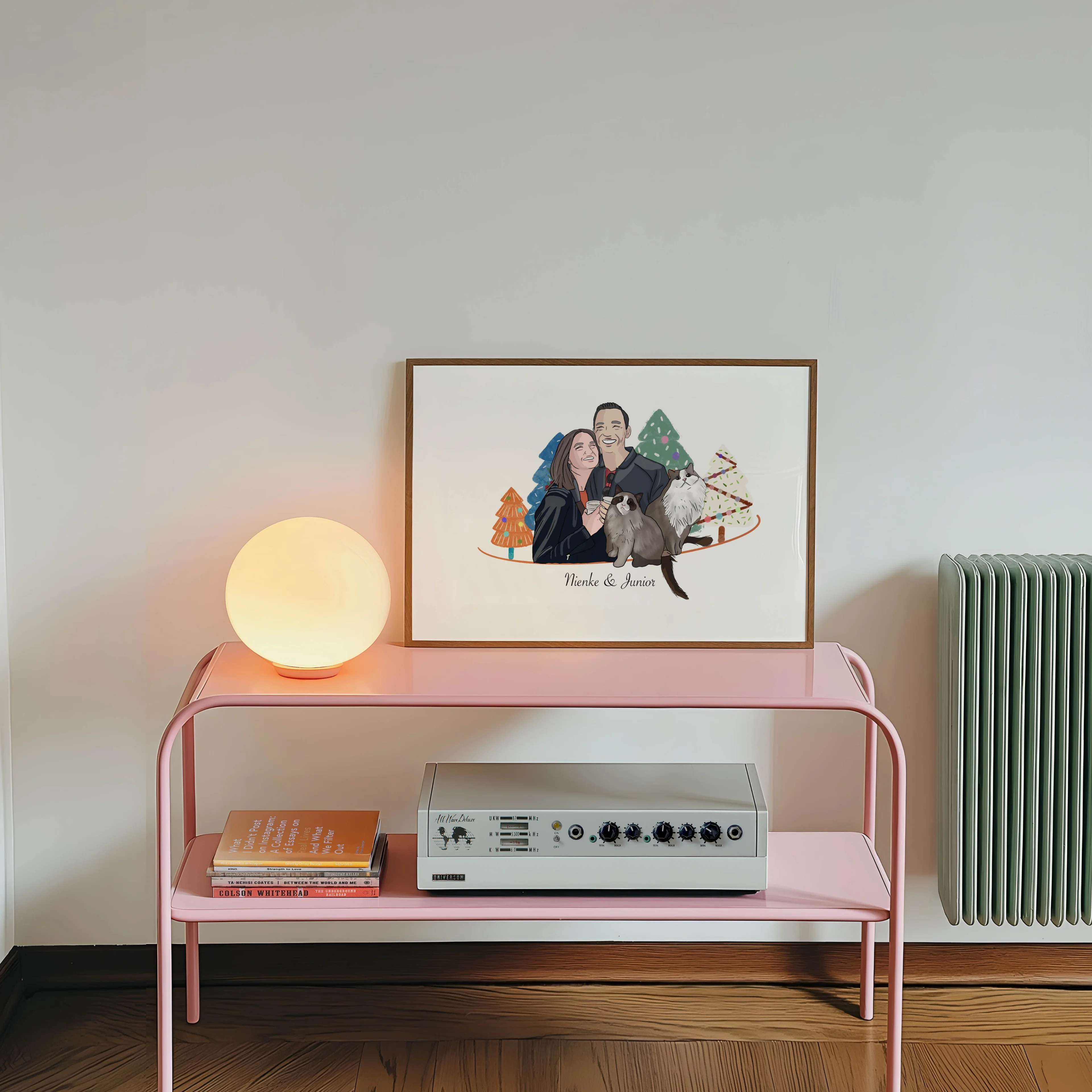 Yılbaşı Temalı Aile Portresi 