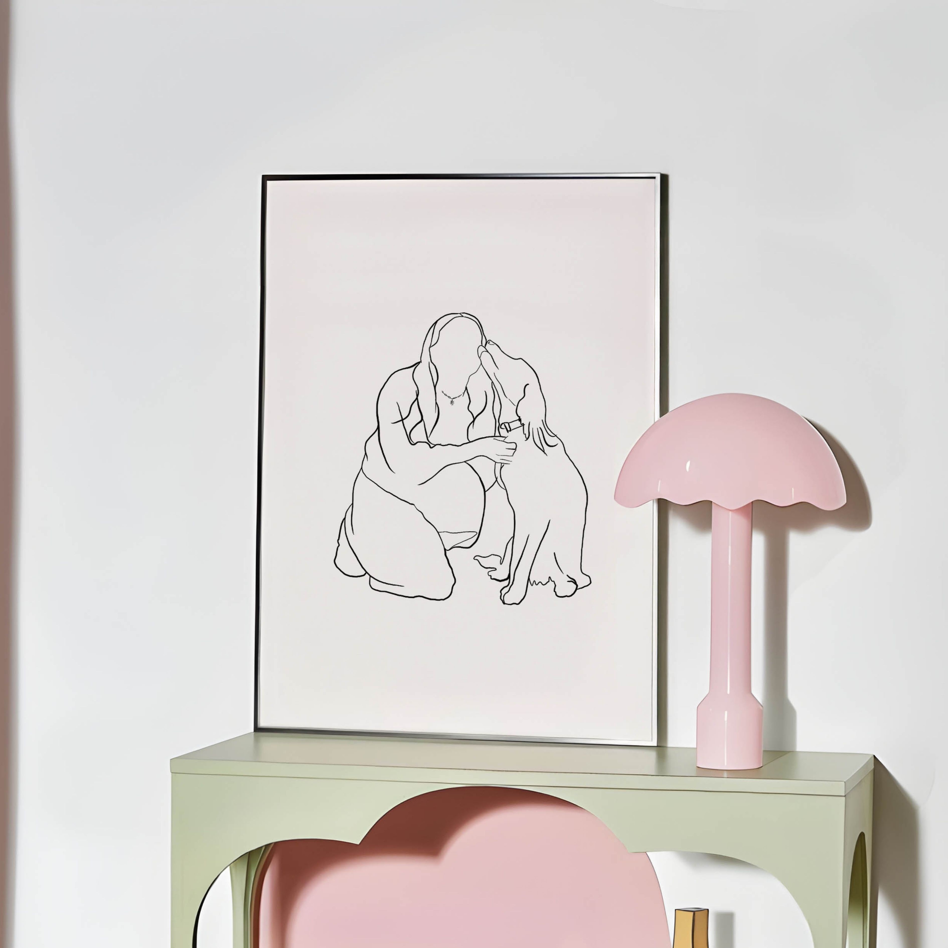 Line İnsan & Hayvan Portresi x LIMITED EDITION
