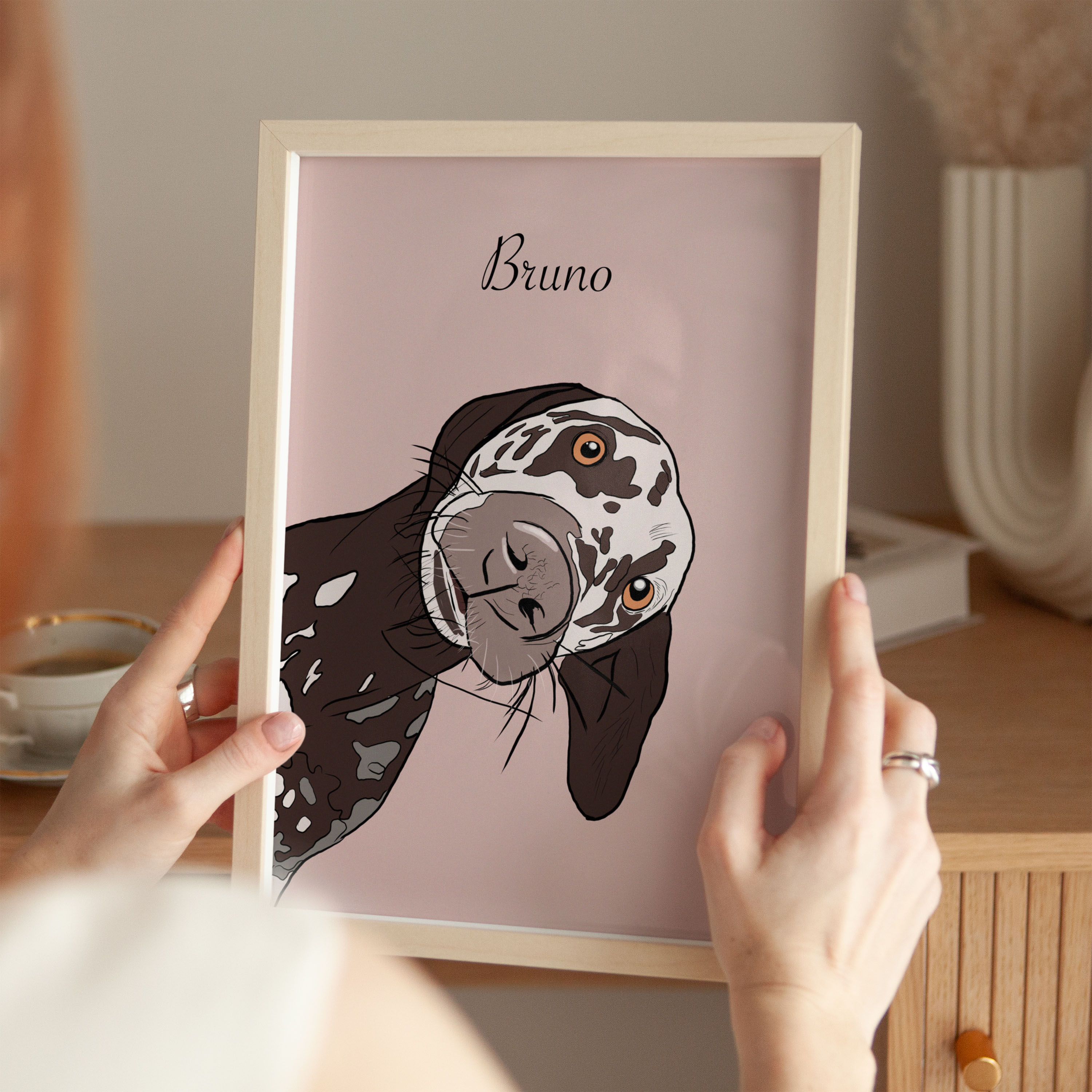 Cartoon Hayvan Portresi