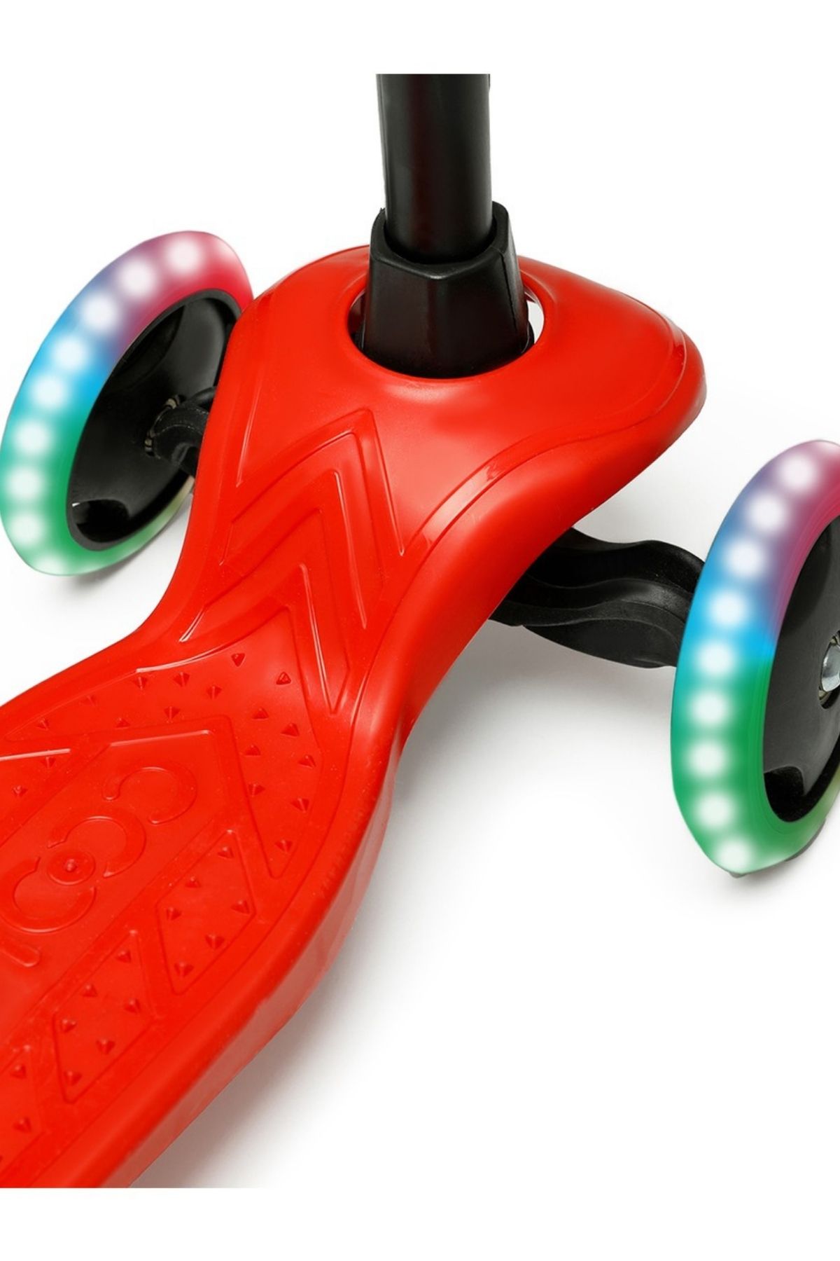 Cool Wheels Star Işıklı 3 Tekerlekli Çocuk Scooter Kırmızı