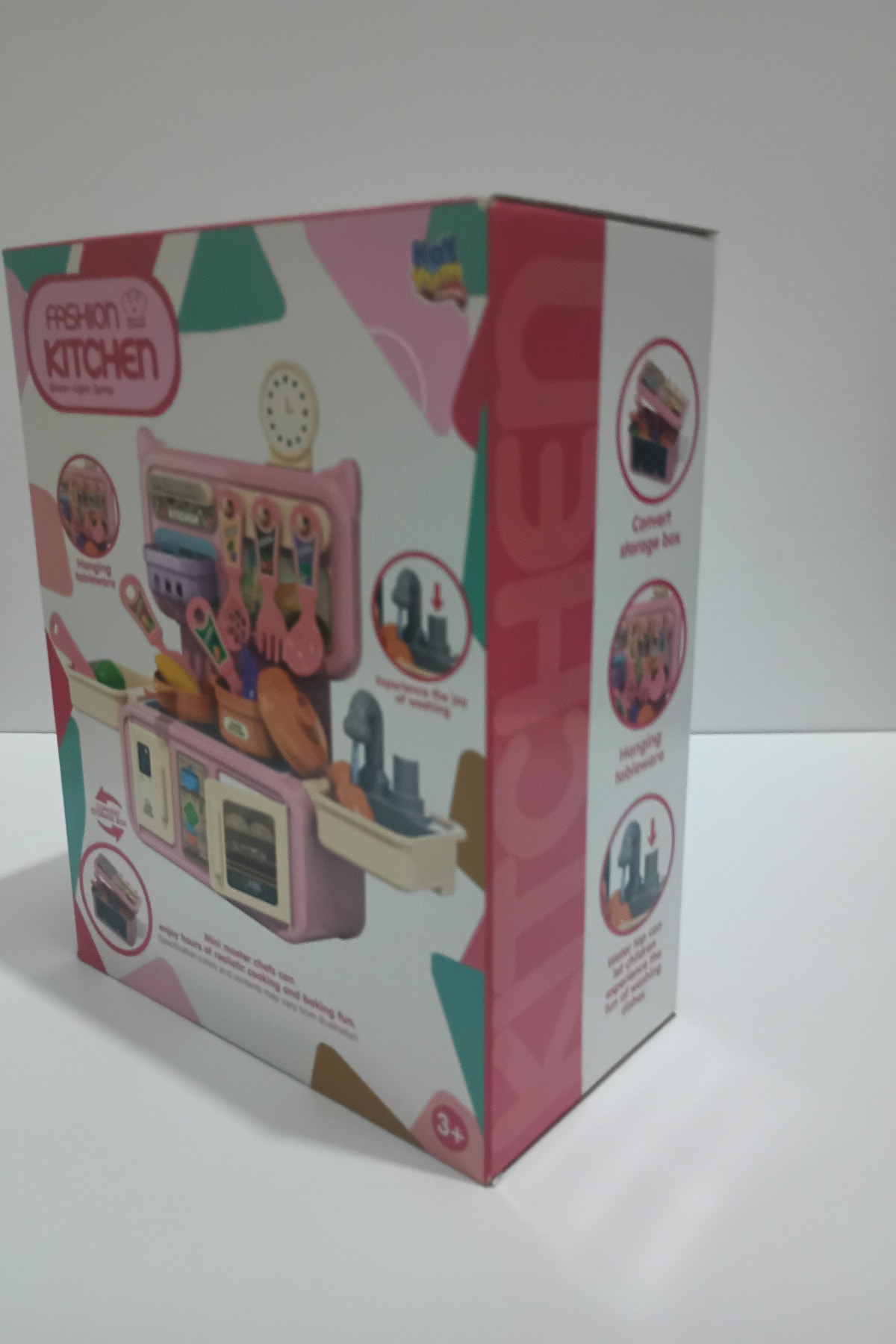 Çocuklar İçin Mini Mutfak Seti Mavi
