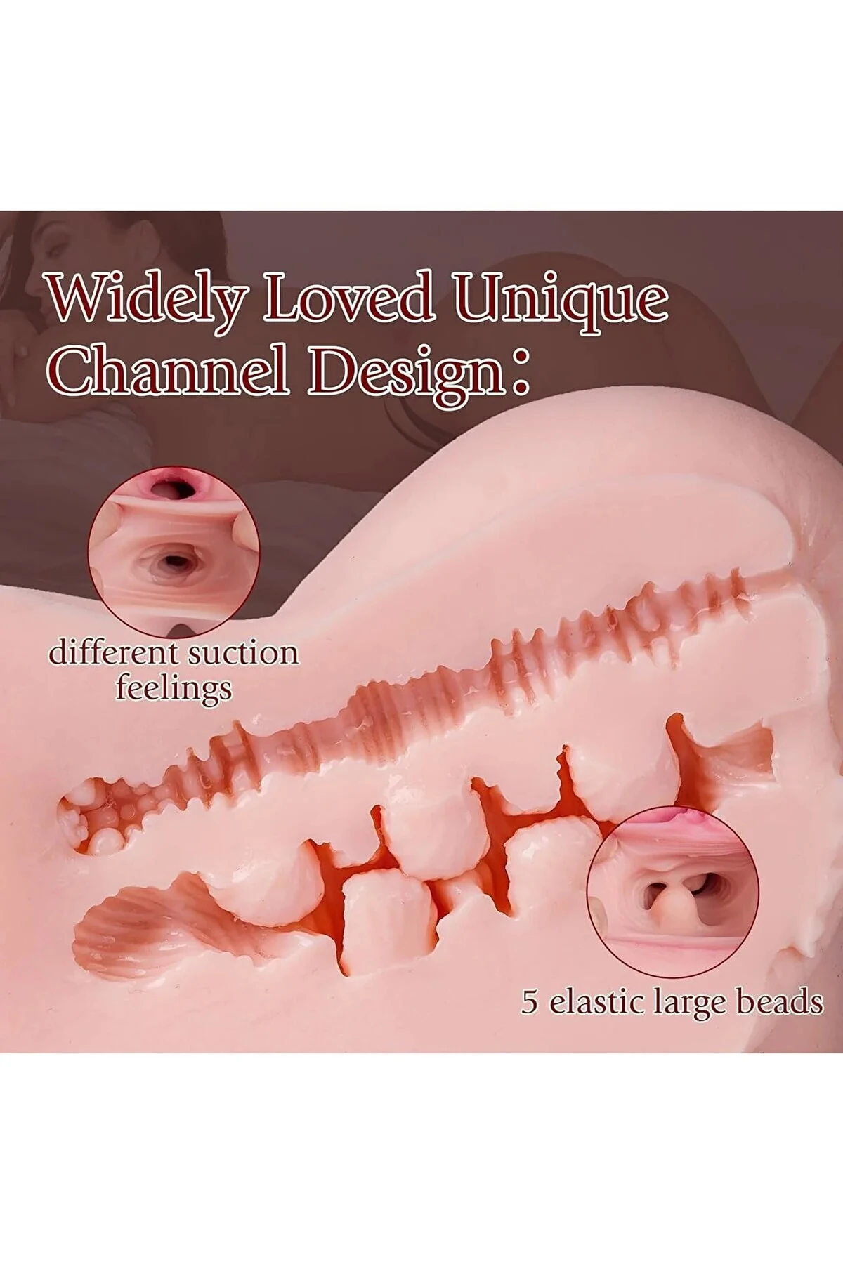 Realistik Kalça Anal Vajinal Suni Vajina Mastürbatör 1100 gr Titreşimli