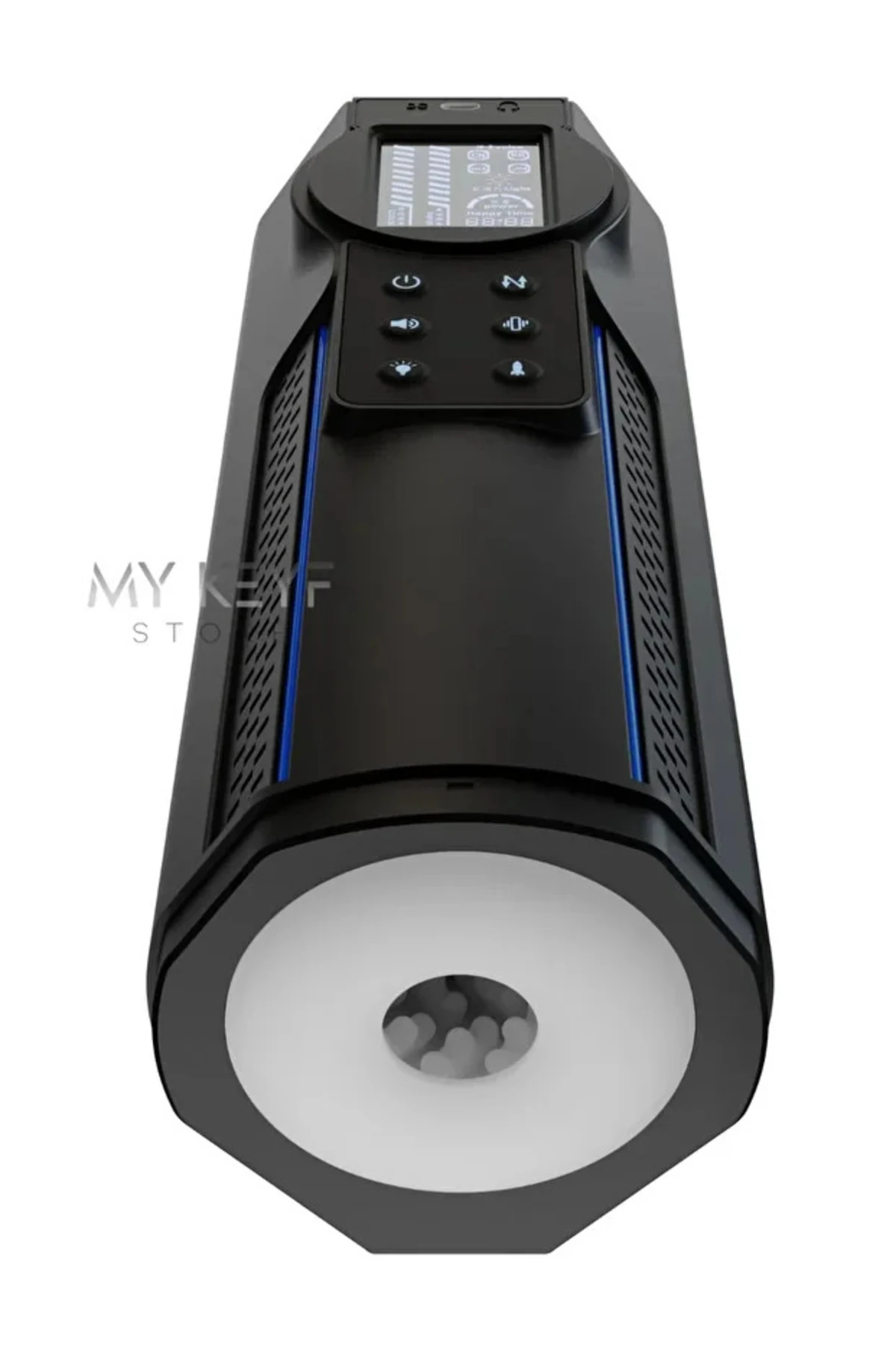 SESLİ AŞAĞI YUKARI HAREKETLİ ŞARJLI 10 MODLU TİTREŞİMLİ MASTÜRBATÖR YUMUŞAK SESSİZ ÇALIŞMA