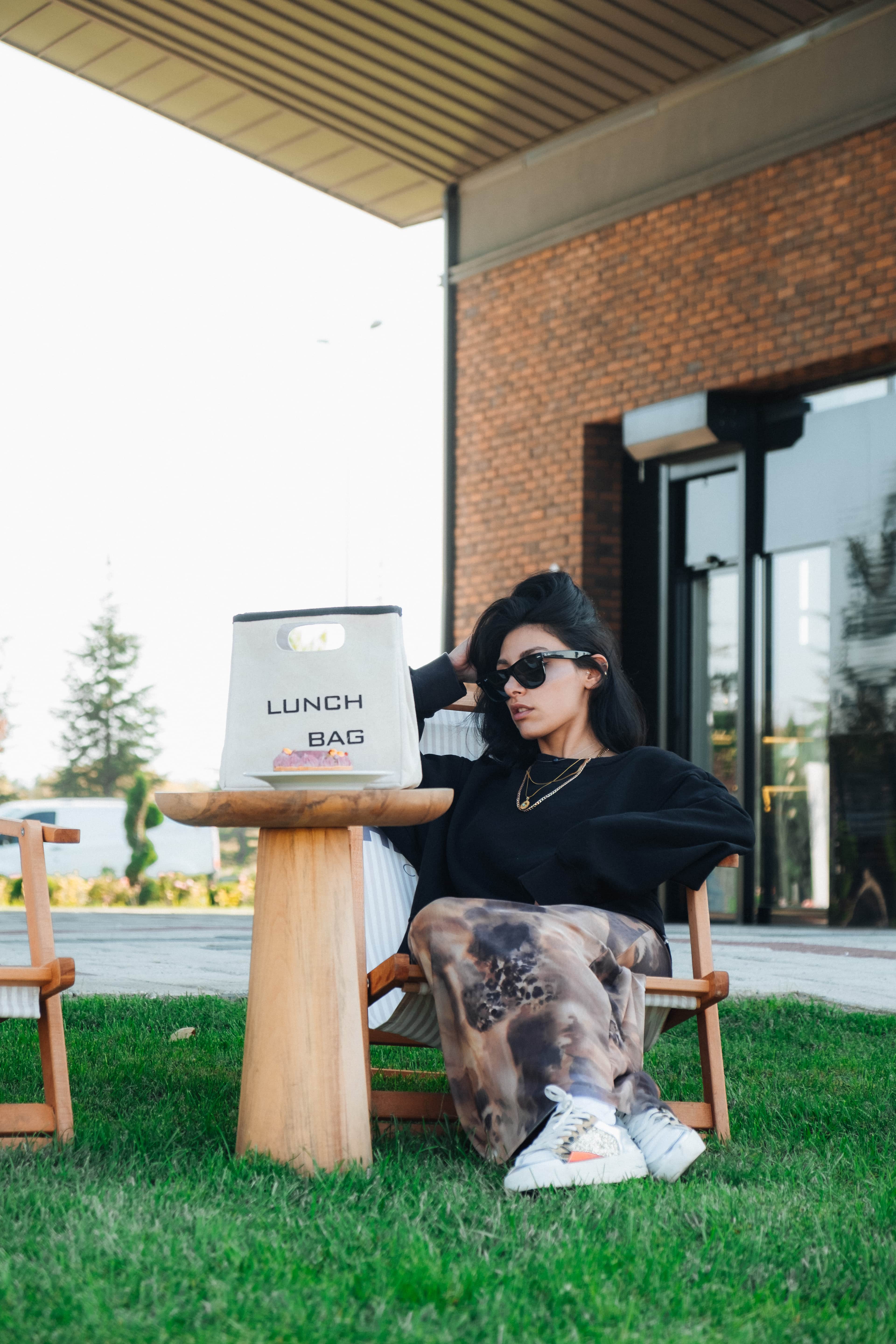 Wolf&Rock %100 Pamuk Kanvas El Çantası Lunch Bag