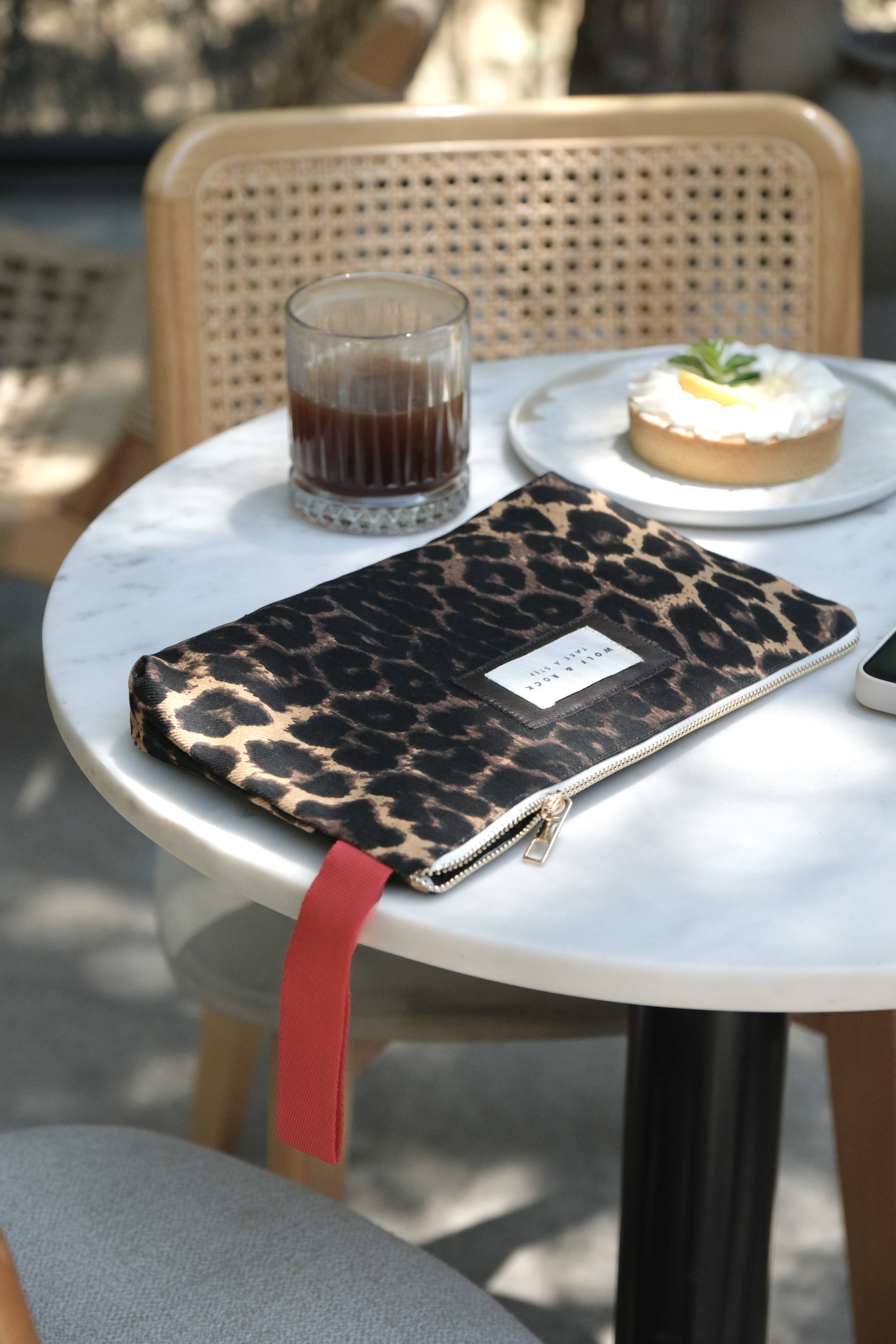WOLF&ROCK LEOPAR CLUTCH/EL ÇANTASI