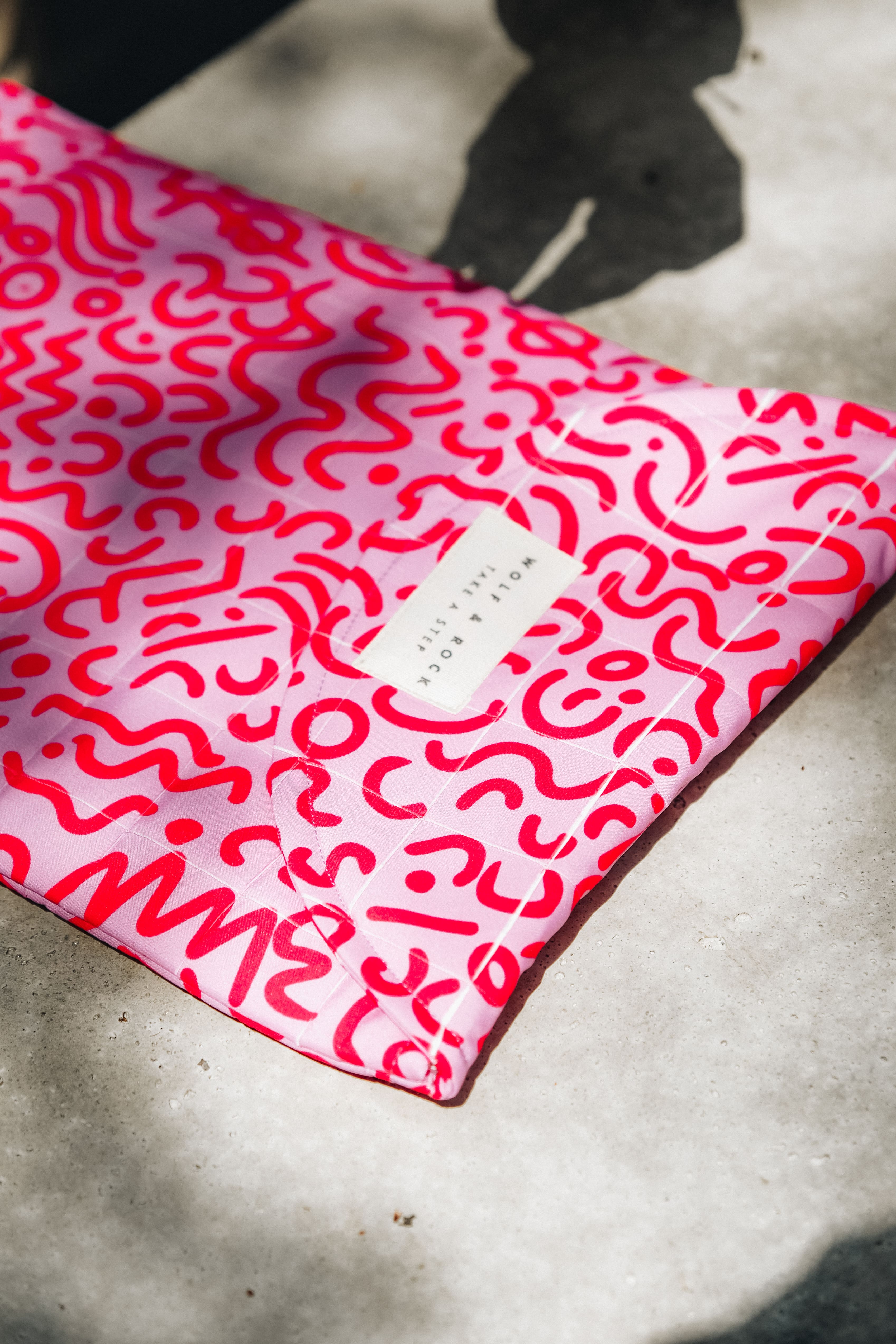 Wolf&Rock 13''-14'' Inç Pembe Notebook Kılıfı