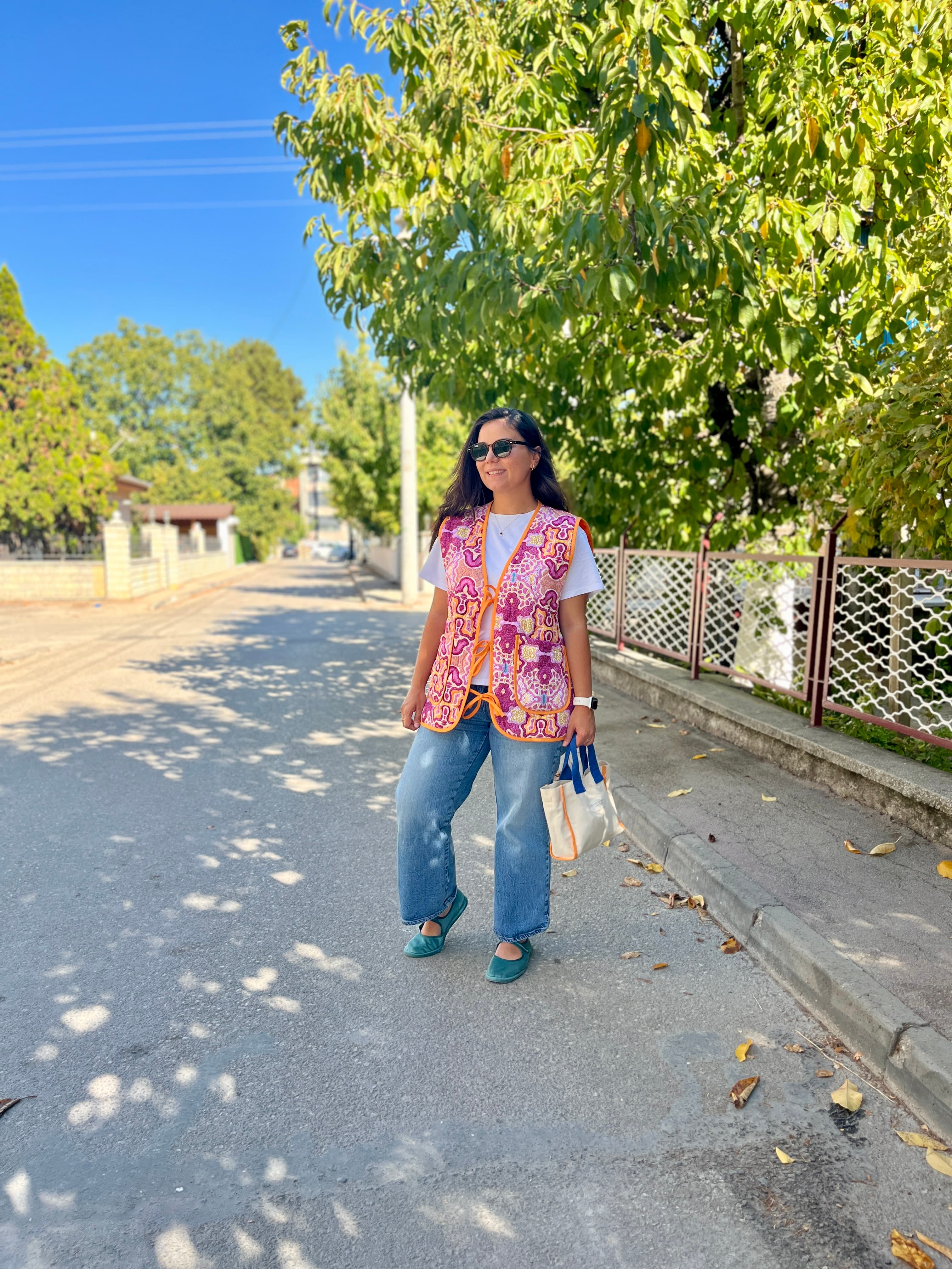 Wolf&Rock Paloma Pink Oversize Kapitone Yelek