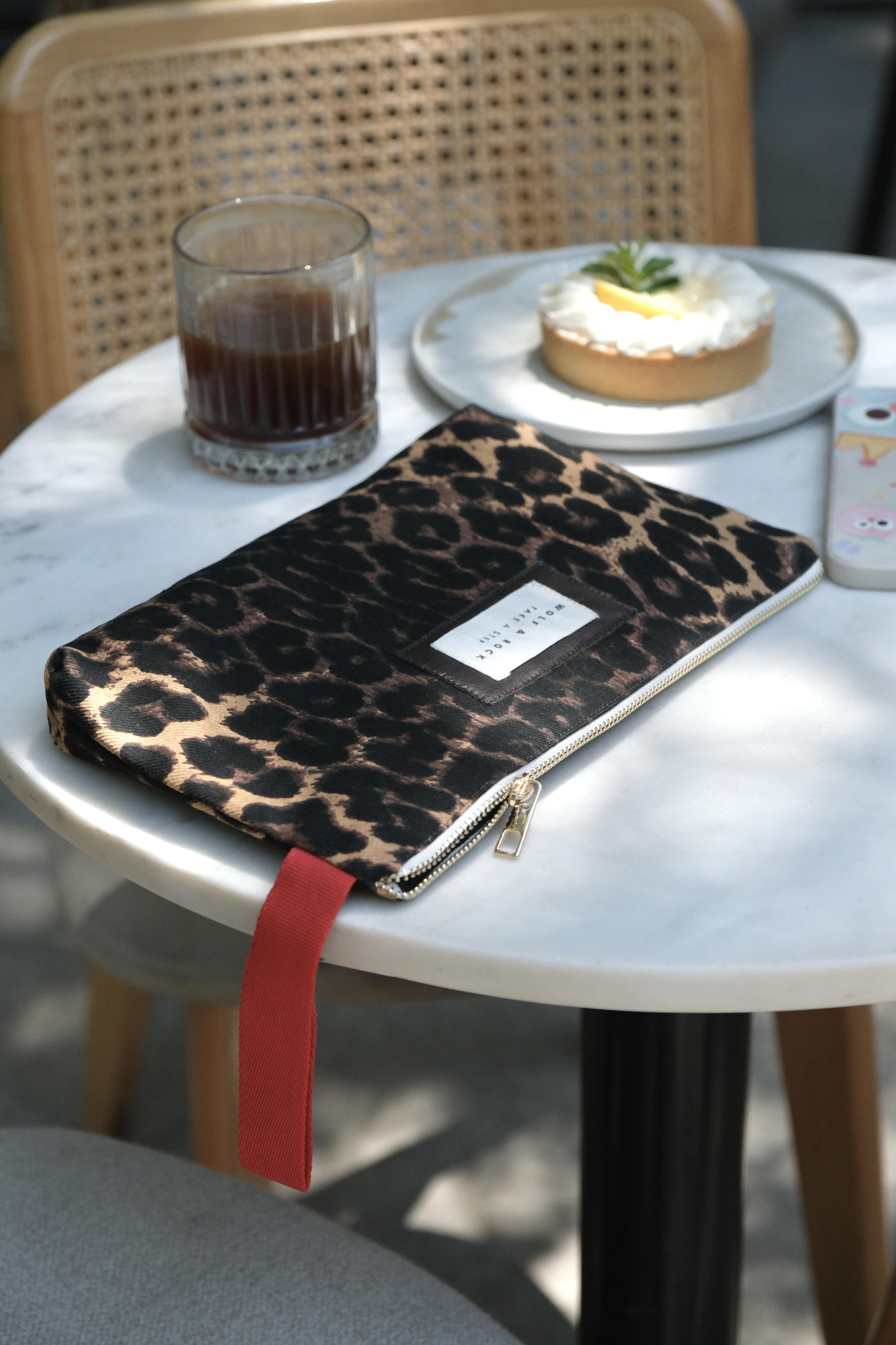 WOLF&ROCK LEOPAR CLUTCH/EL ÇANTASI