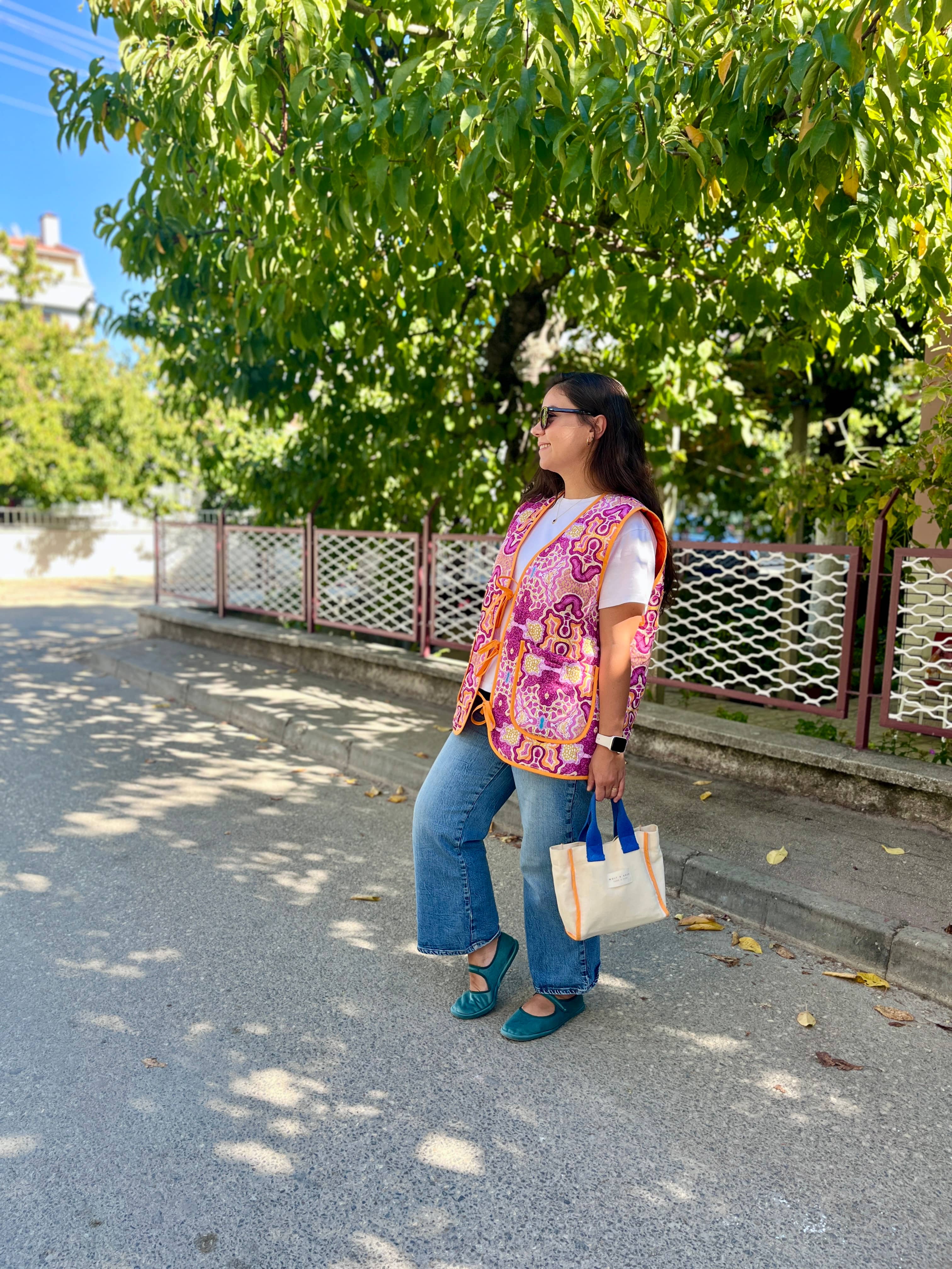 Wolf&Rock Paloma Pink Oversize Kapitone Yelek