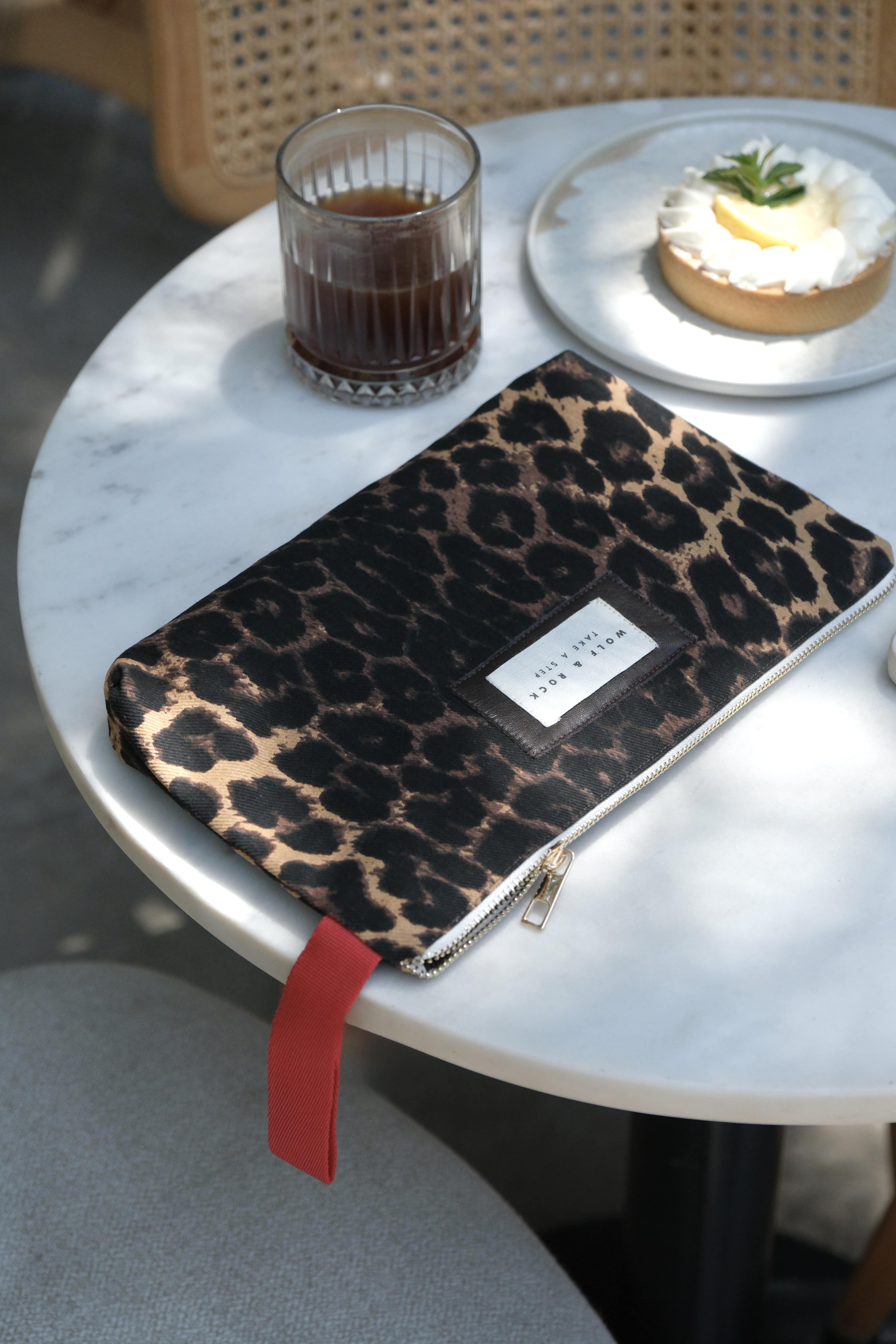 WOLF&ROCK LEOPAR CLUTCH/EL ÇANTASI