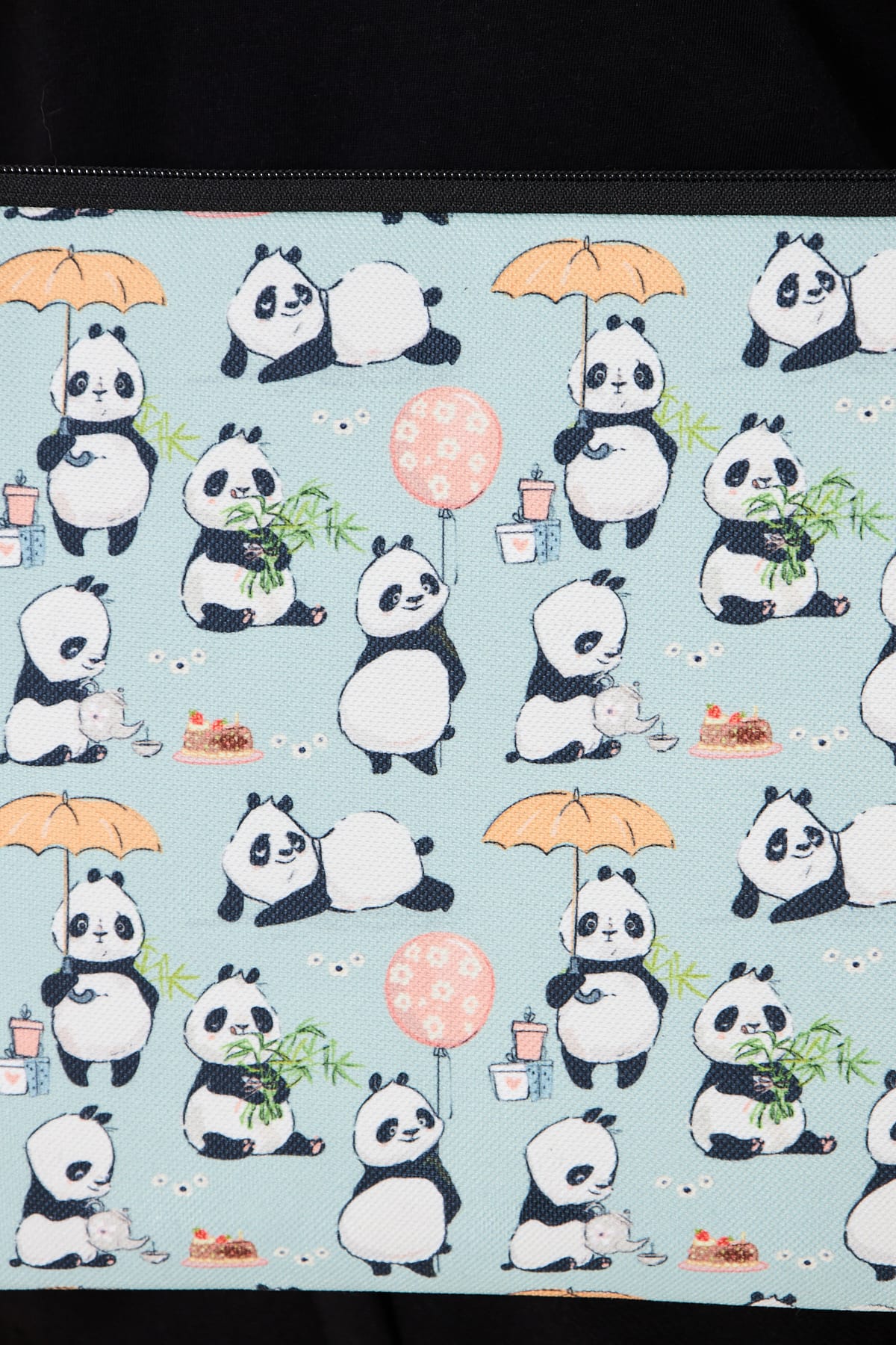 WOLF & ROCK PANDA NOTEBOOK CASE 13''-14''