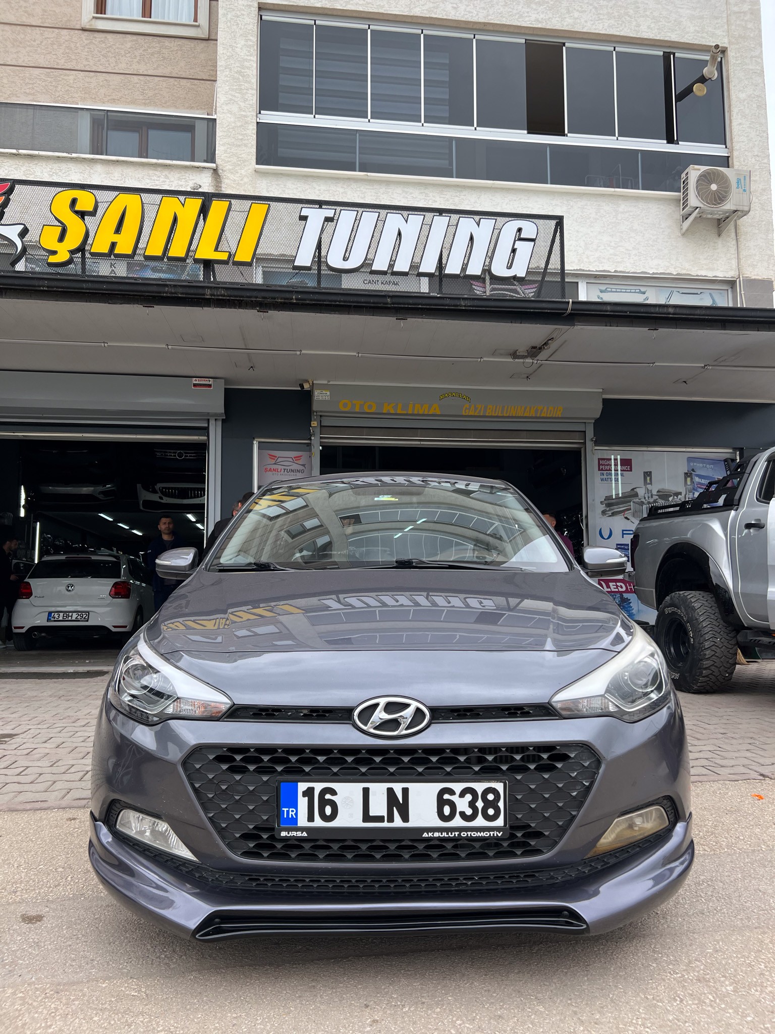 HYUNDAİ İ20 ÖN-ARKA EK BOYALI ( PLASTİK )