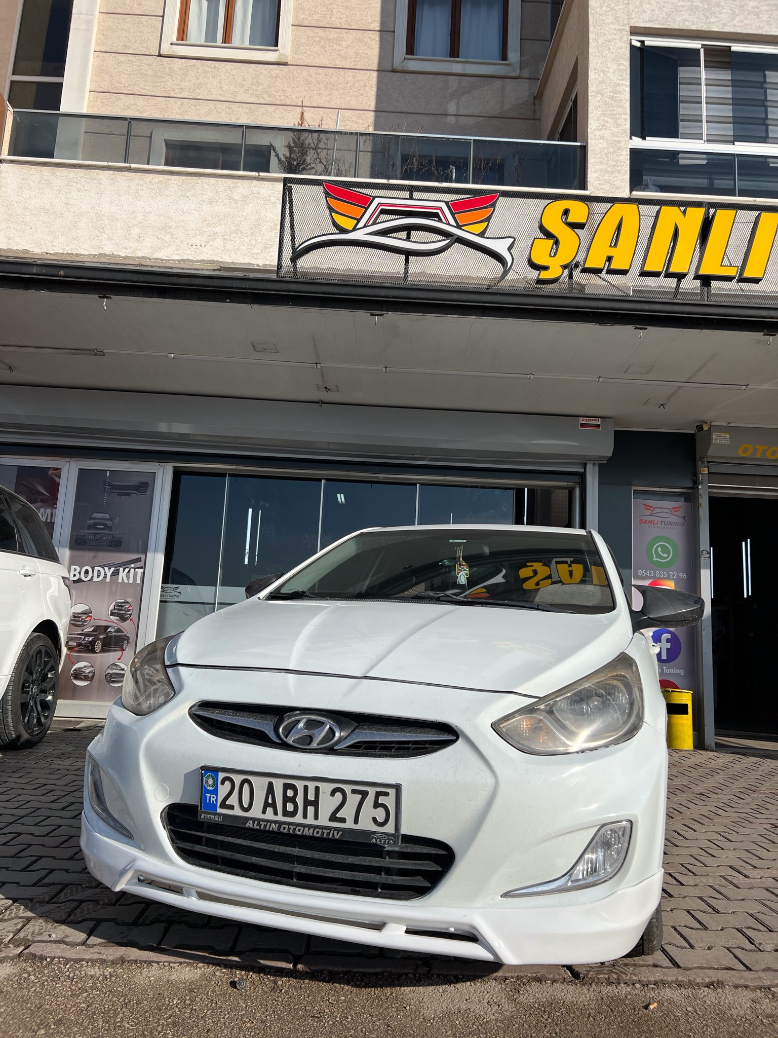 HYUNDAİ ACCENT BLUE ÖN EK BOYALI ( PLASTİK )