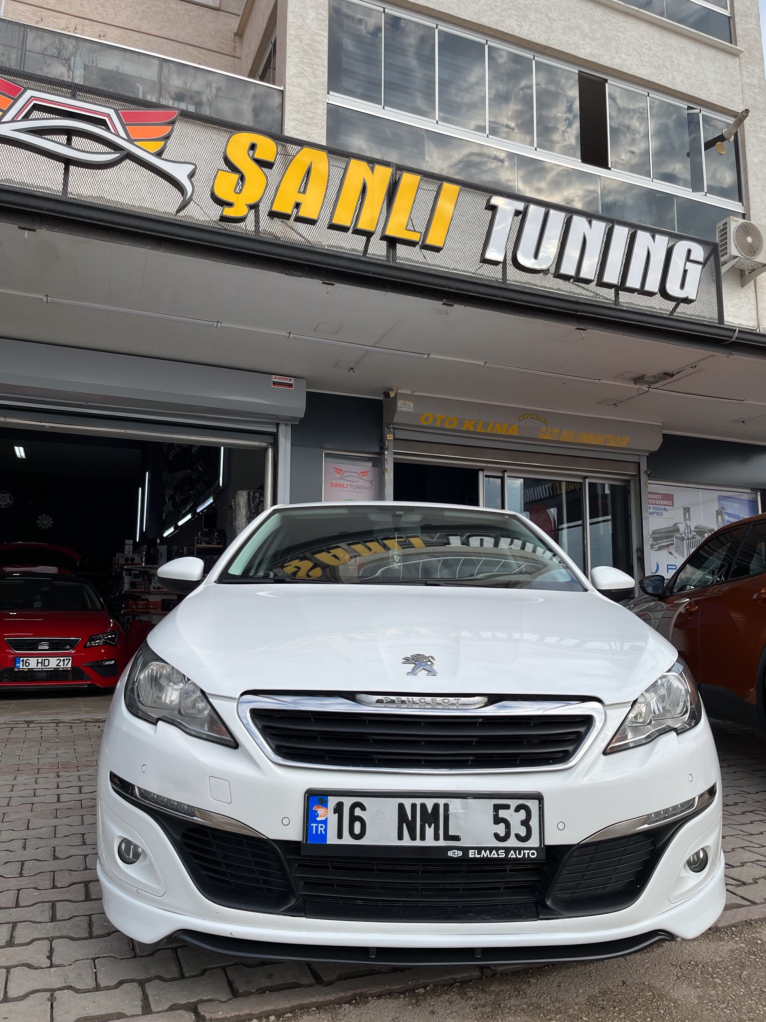 PEUGEOT 308 BODY KİT SETİ BOYALI ( PLASTİK )