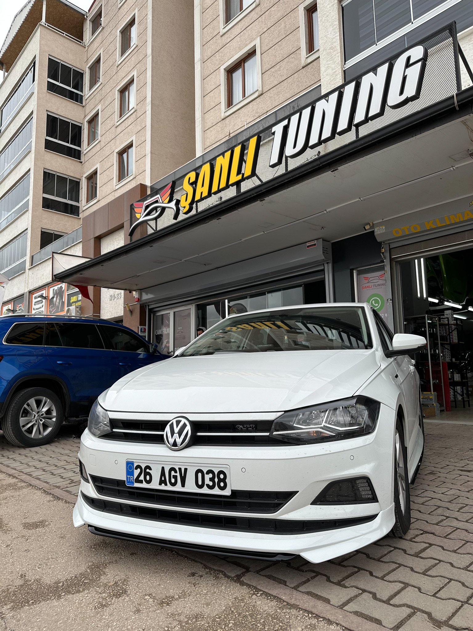 VW POLO BODY KİT SETİ BOYALI ( PLASTİK )